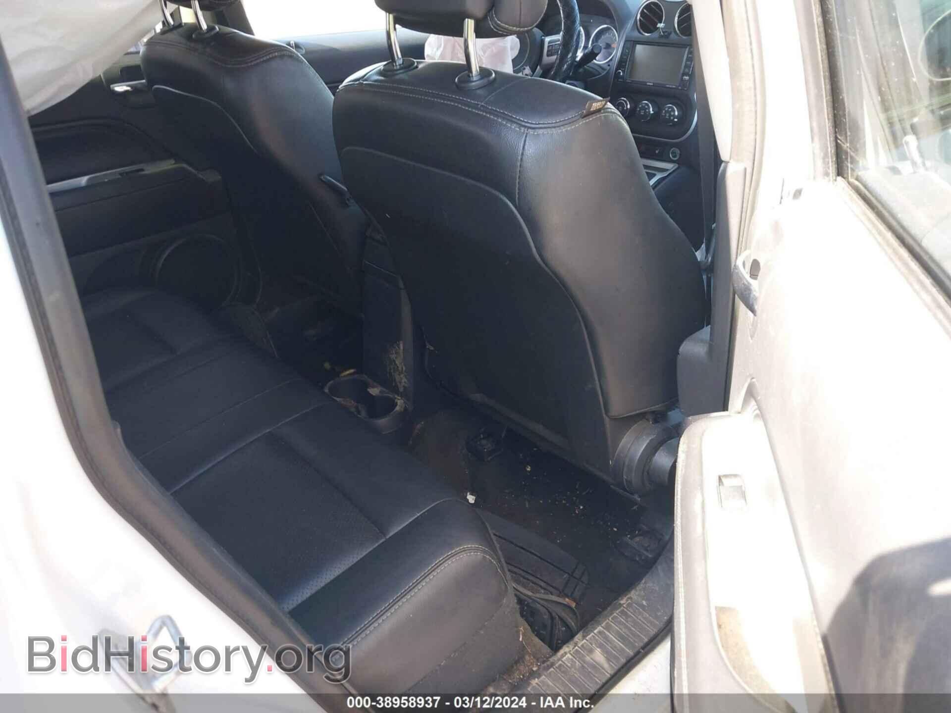 2016 JEEP COMPASS - VIN: 1C4NJDEB4GD730324 - Фото 8