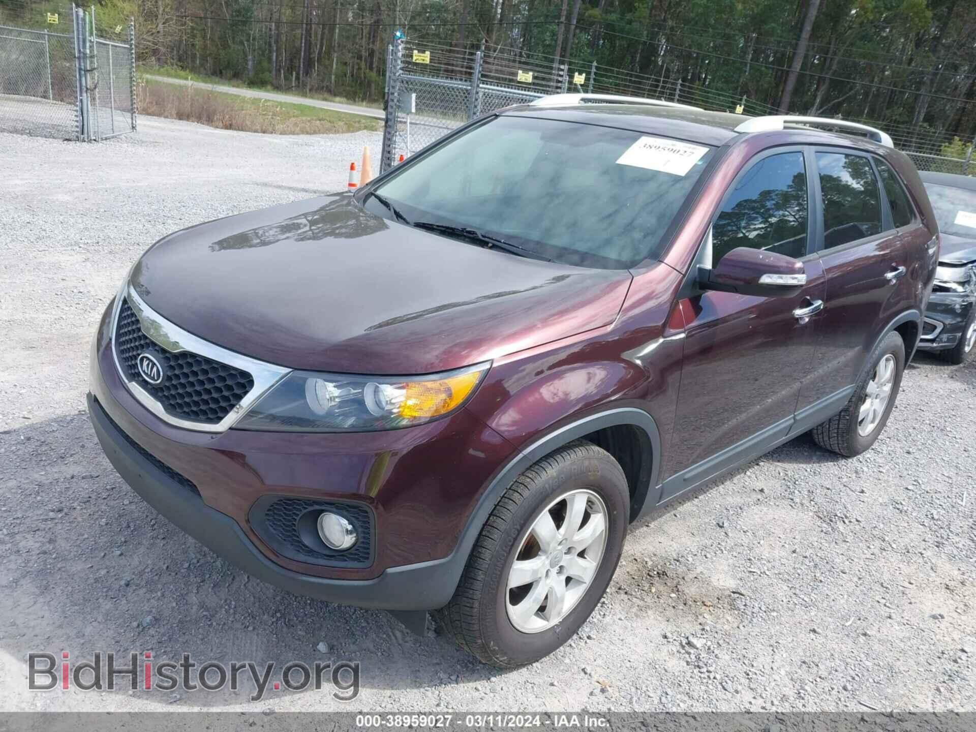 2012 KIA SORENTO - VIN: 5XYKT3A61CG296441 - Фото 2