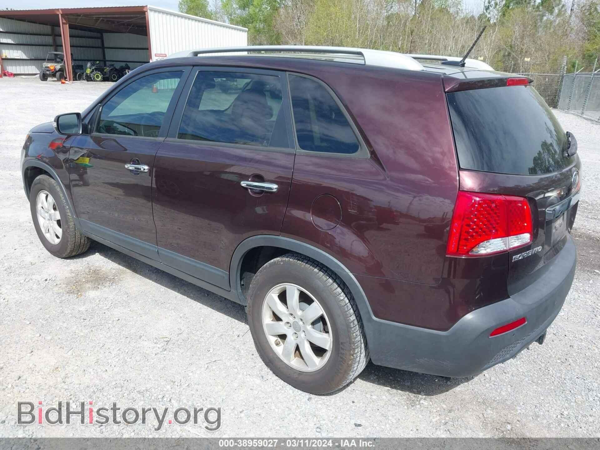 2012 KIA SORENTO - VIN: 5XYKT3A61CG296441 - Фото 3