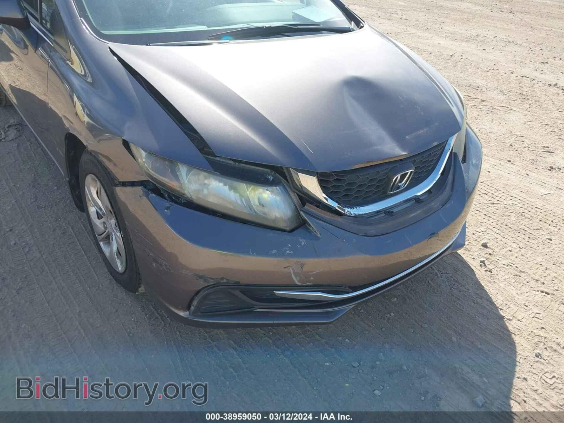 2013 HONDA CIVIC - VIN: 19XFB2F50DE057038 - Фото 6