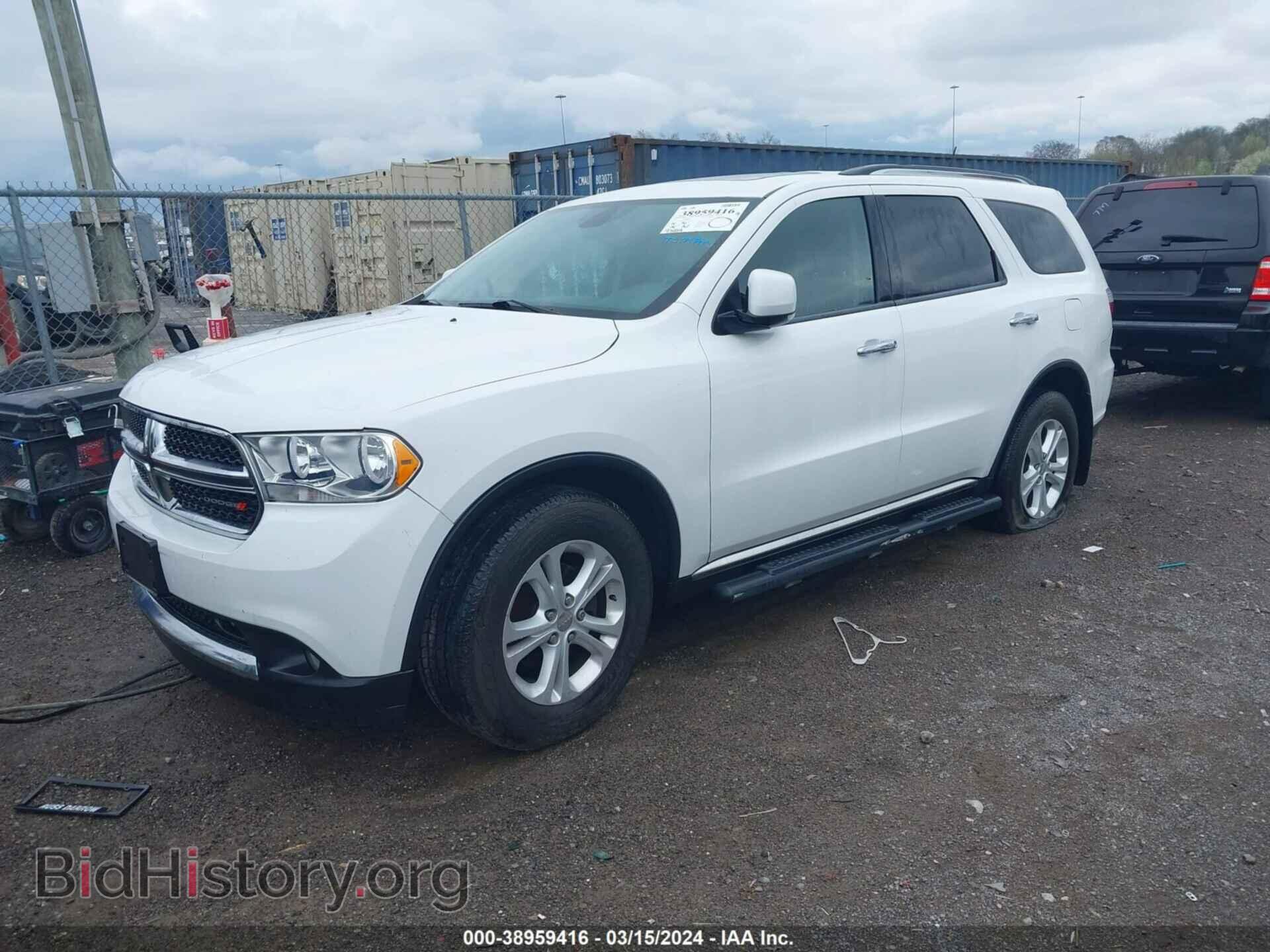 2013 DODGE DURANGO - VIN: 1C4RDJDG9DC679070 - Фото 2