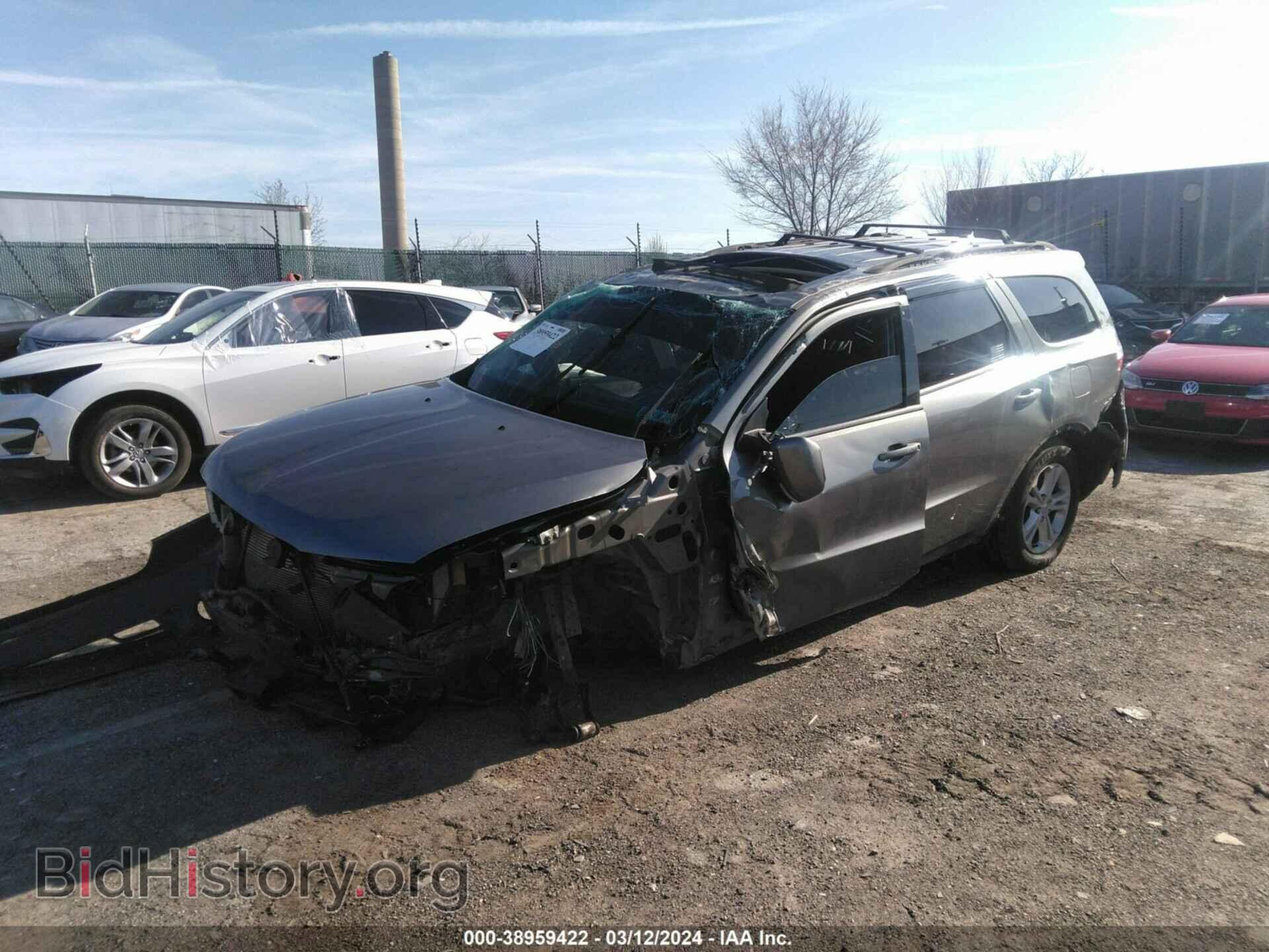 2012 DODGE DURANGO - VIN: 1C4RDJDG9CC108371 - Photo 2