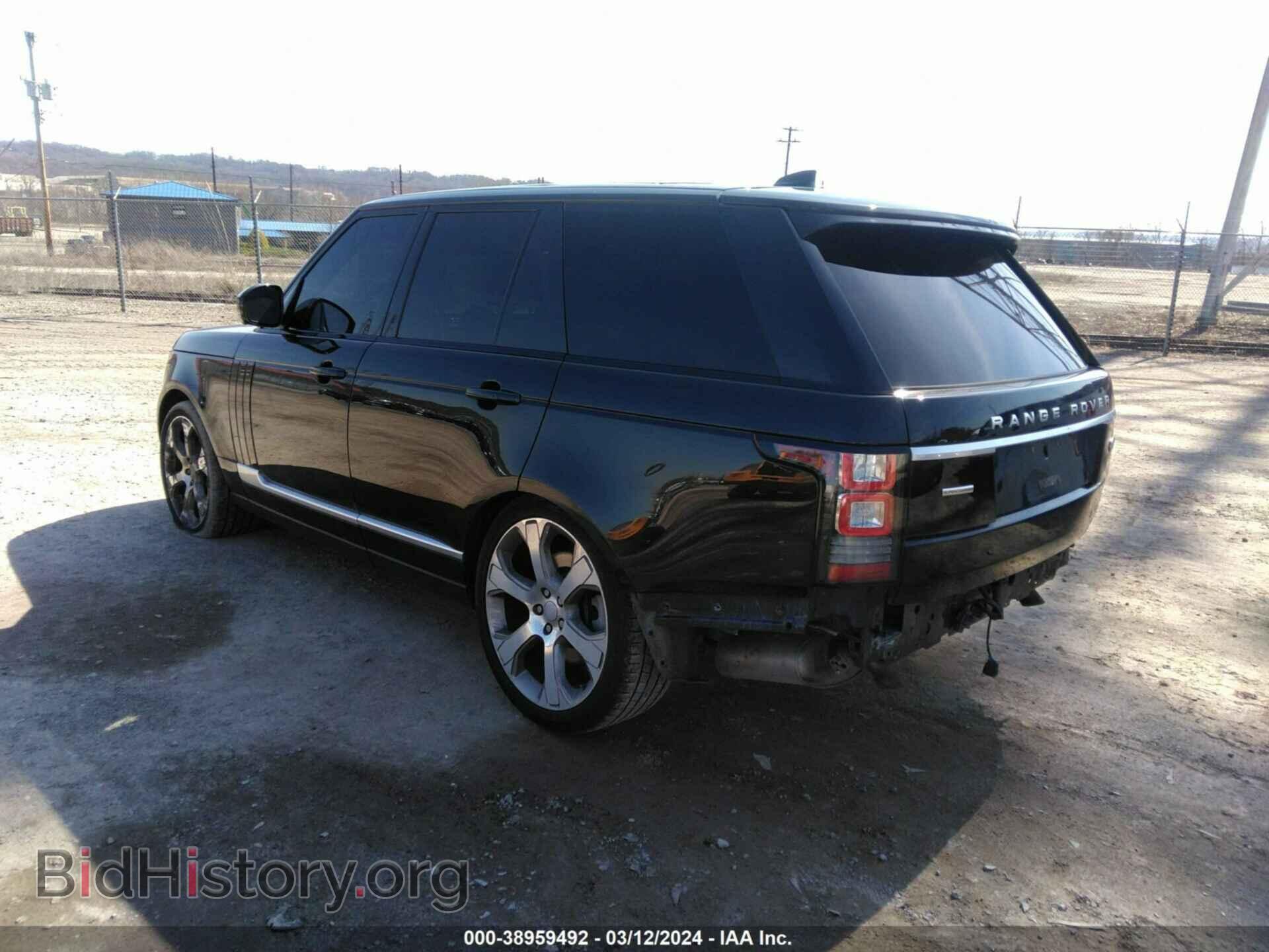 2017 LAND ROVER RANGE ROVER - VIN: SALGS2FE4HA363682 - Фото 3