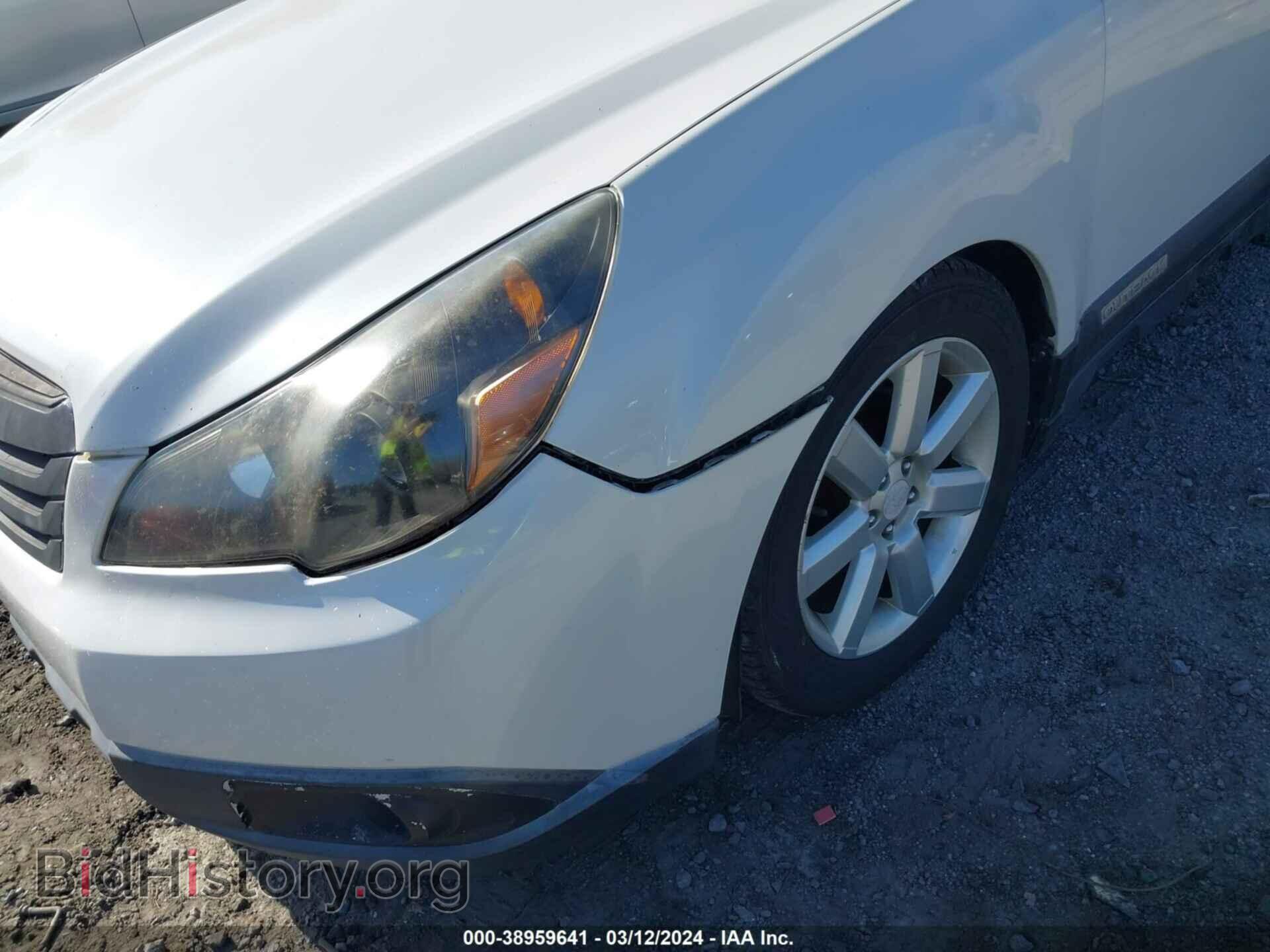 2010 SUBARU OUTBACK - VIN: 4S4BRBCC9A3383092 - Фото 6