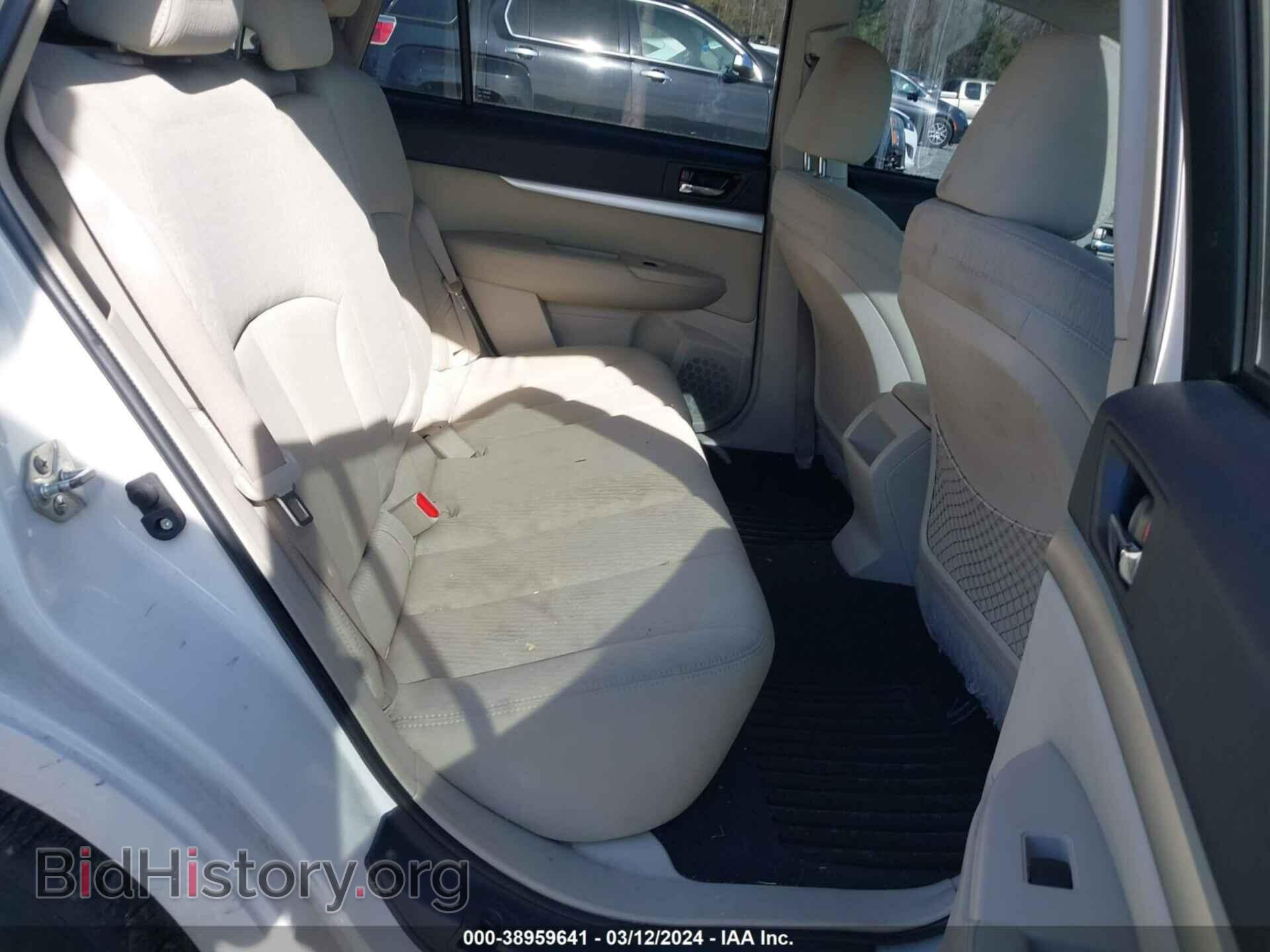 2010 SUBARU OUTBACK - VIN: 4S4BRBCC9A3383092 - Фото 8