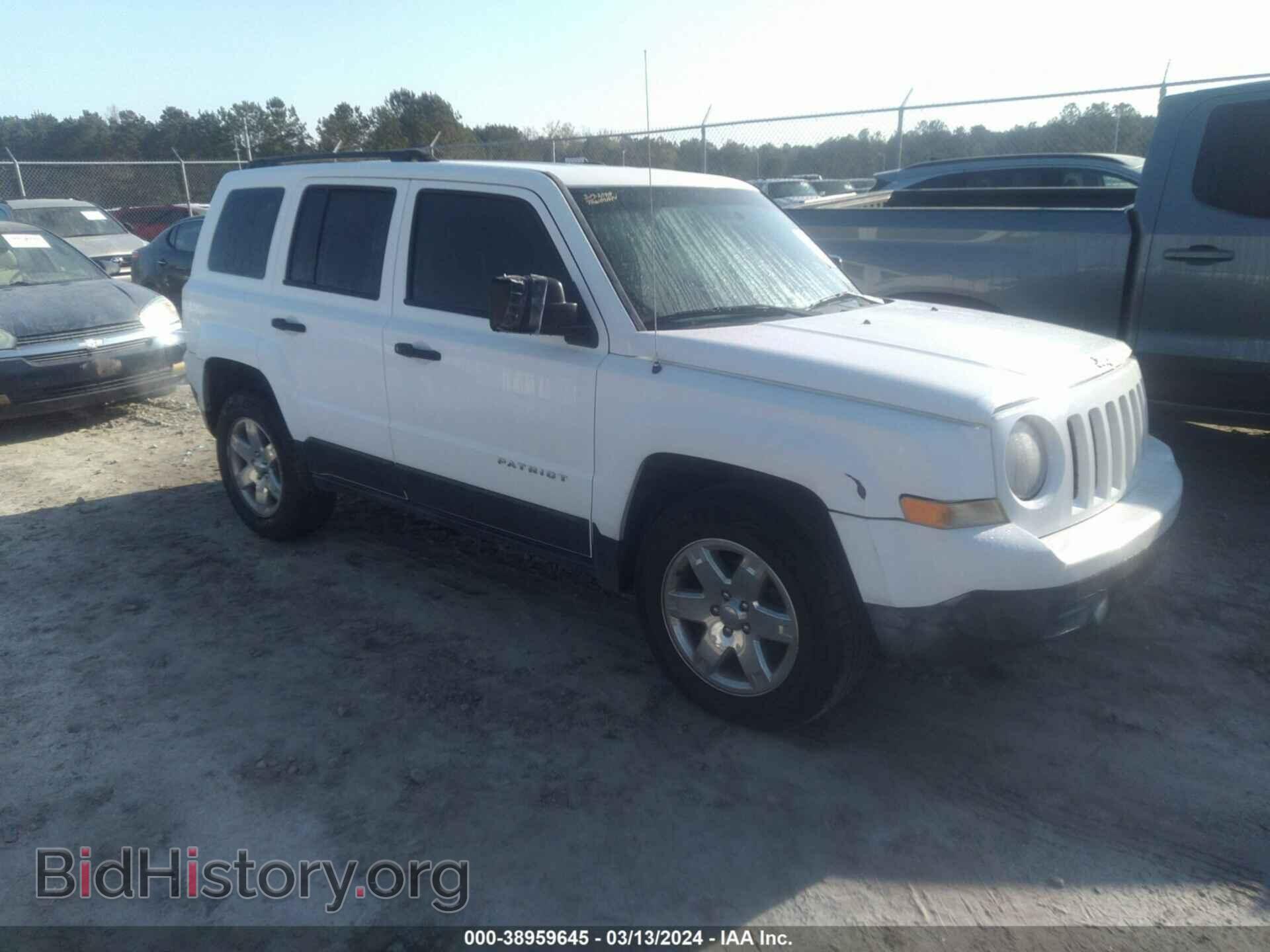Photo 1C4NJRBB6CD642709 - JEEP PATRIOT 2012