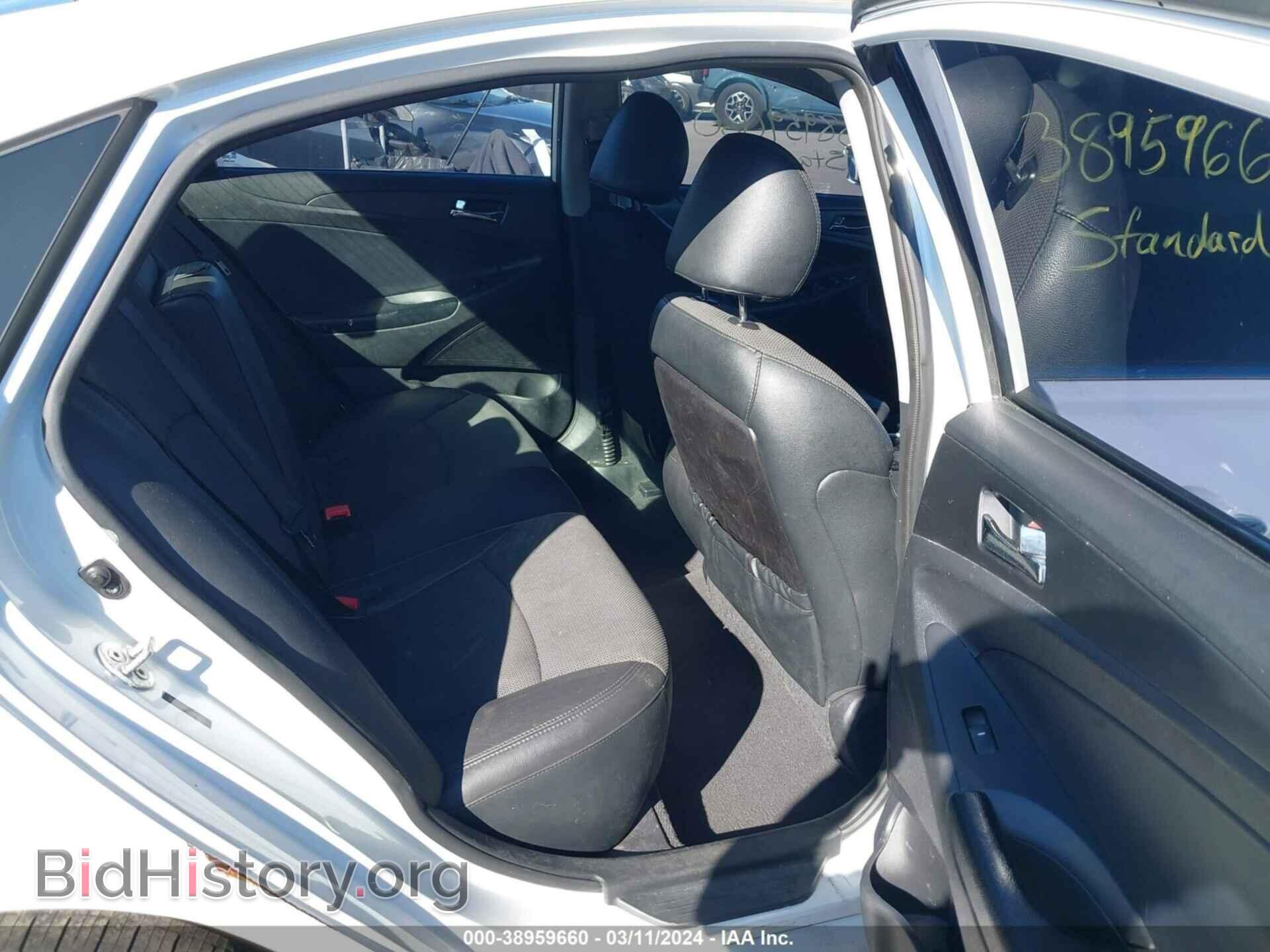 2013 HYUNDAI SONATA - VIN: 5NPEC4AC6DH804275 - Фото 8