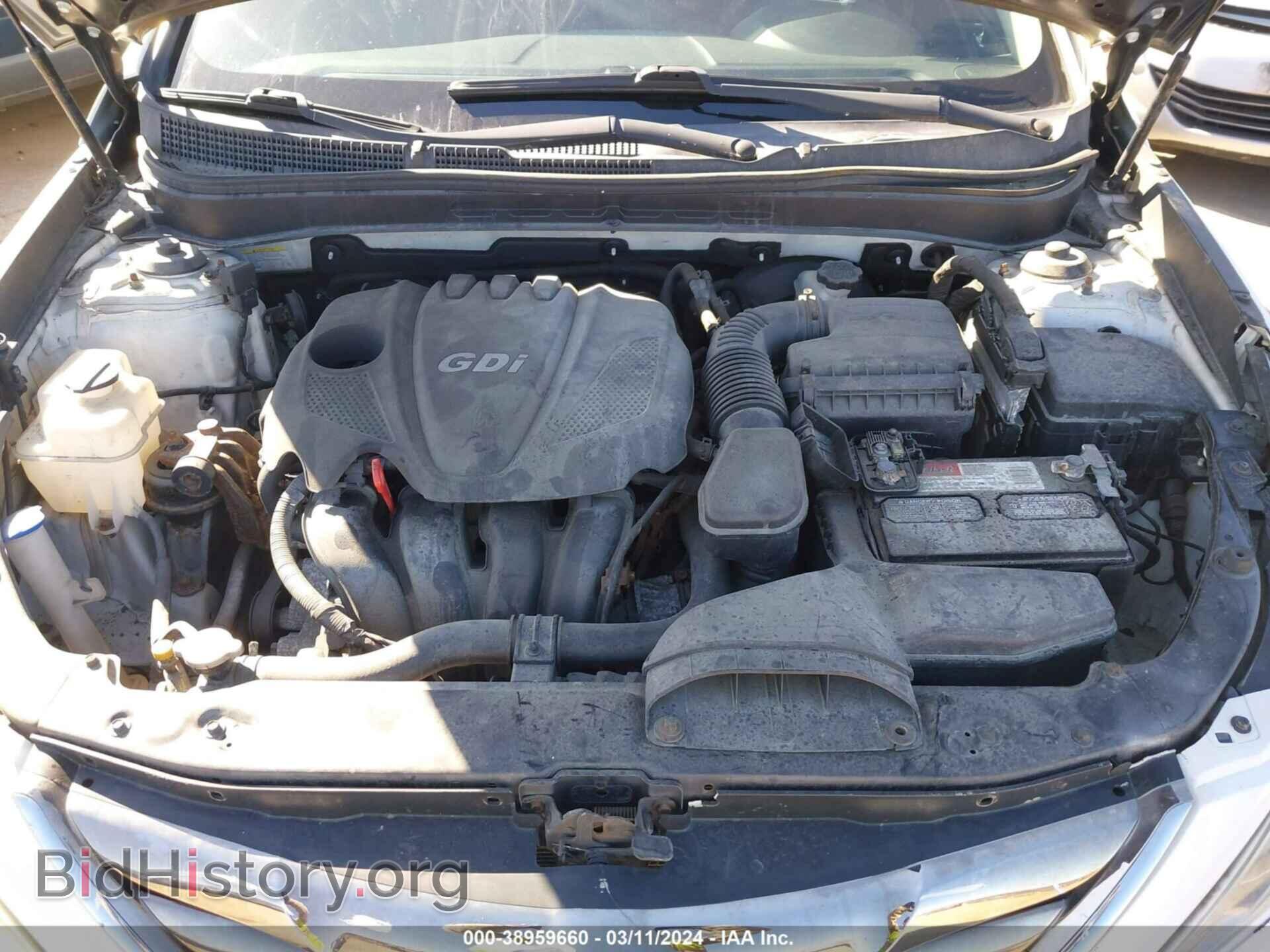 2013 HYUNDAI SONATA - VIN: 5NPEC4AC6DH804275 - Фото 10