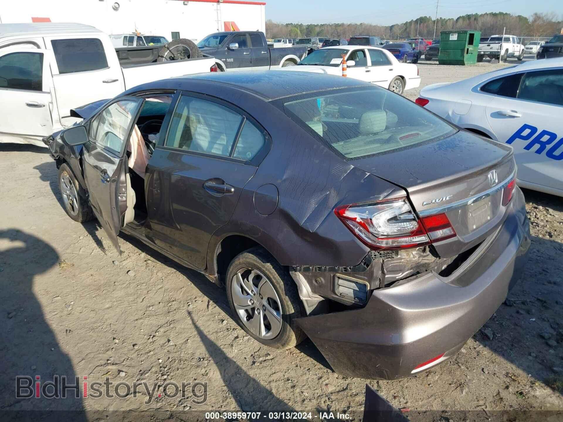 2015 HONDA CIVIC - VIN: 19XFB2F55FE115146 - Фото 3