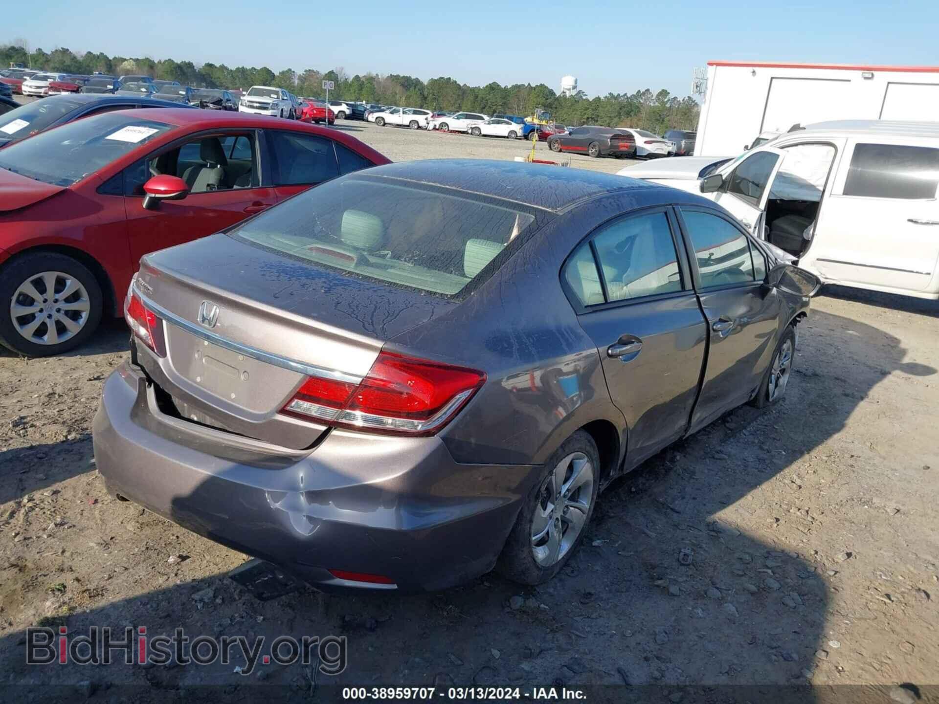 2015 HONDA CIVIC - VIN: 19XFB2F55FE115146 - Фото 4