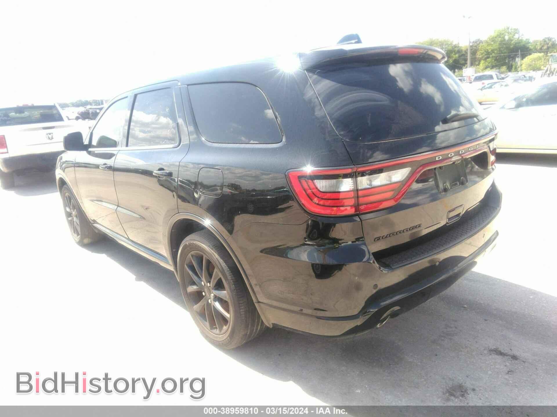 2018 DODGE DURANGO - VIN: 1C4RDHDG7JC261708 - Фото 3