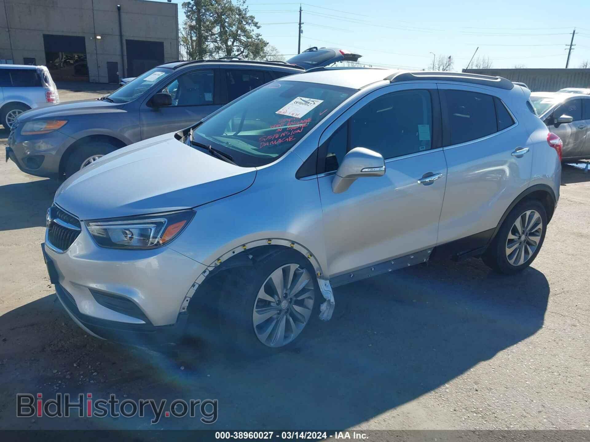 2019 BUICK ENCORE - VIN: KL4CJASB1KB721492 - Фото 2