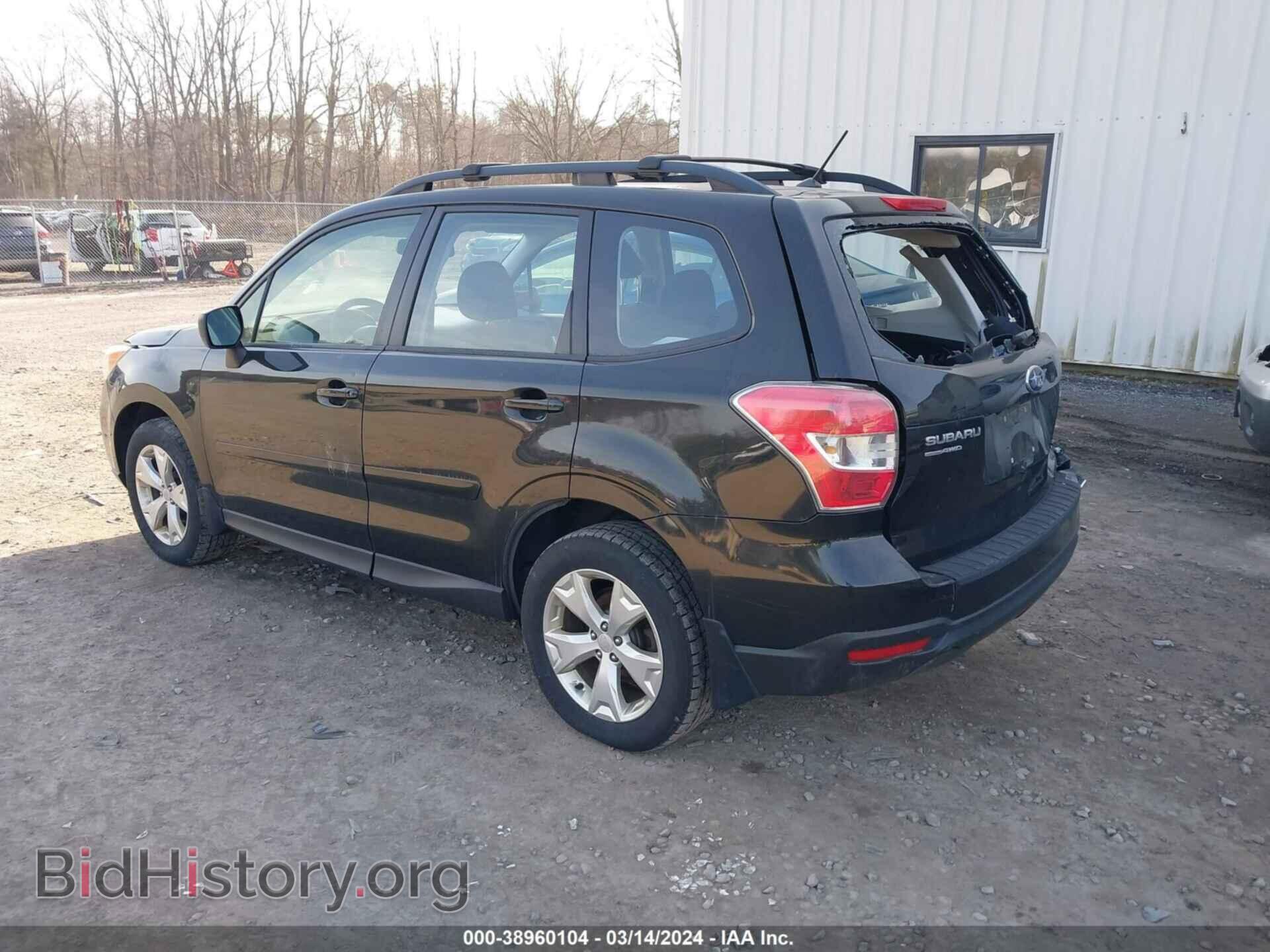 2015 SUBARU FORESTER - VIN: JF2SJABC8FH586302 - Фото 3