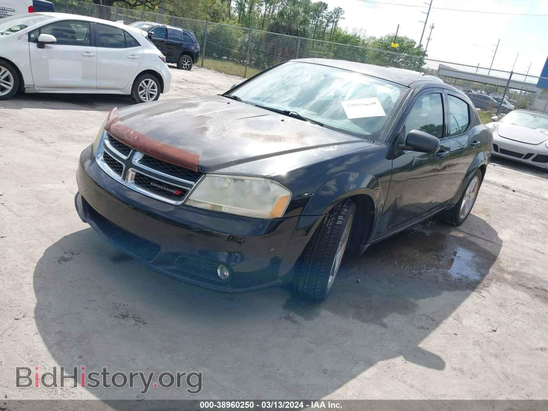 2013 DODGE AVENGER - VIN: 1C3CDZCB0DN598901 - Фото 2