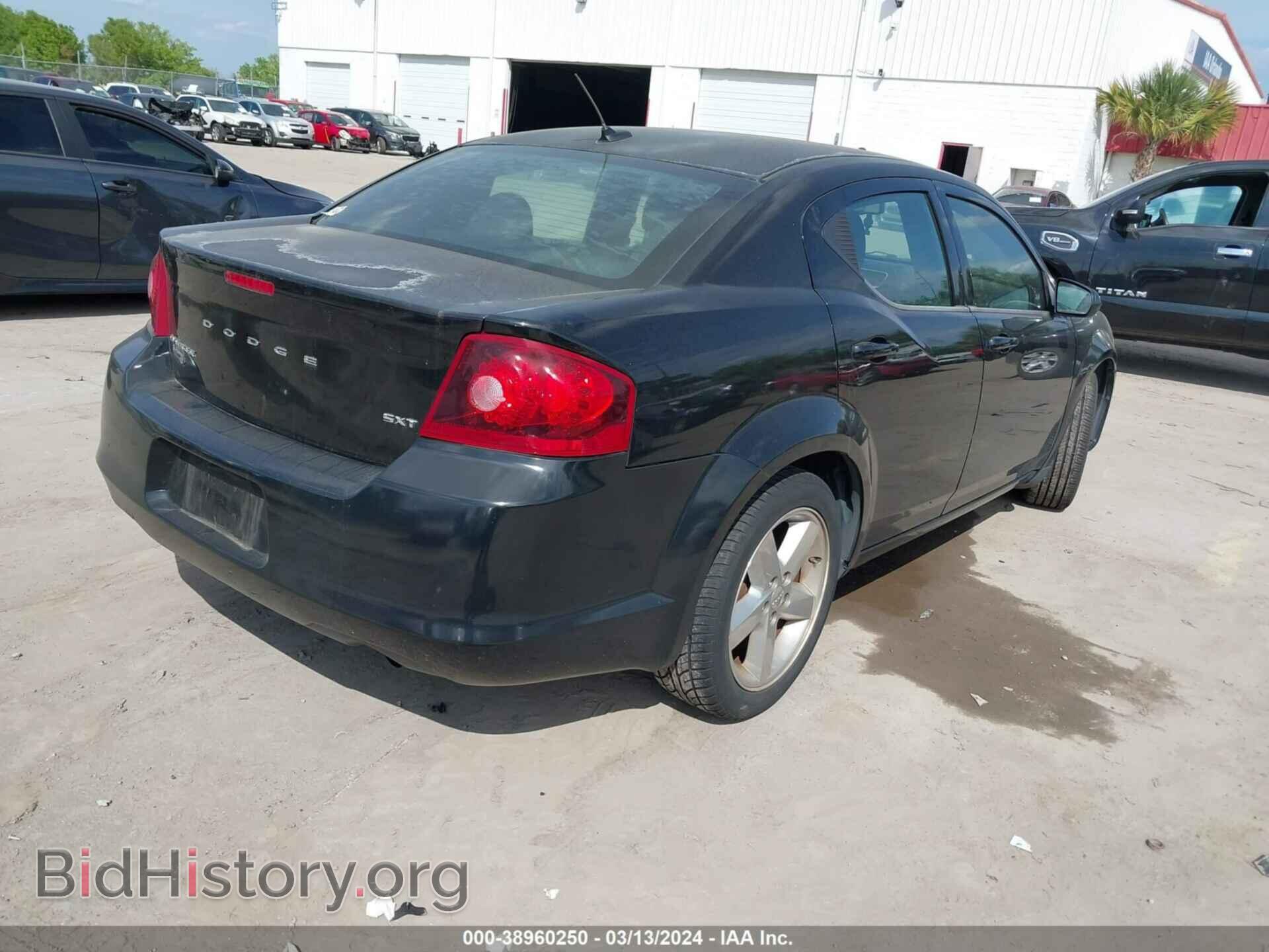 2013 DODGE AVENGER - VIN: 1C3CDZCB0DN598901 - Фото 4