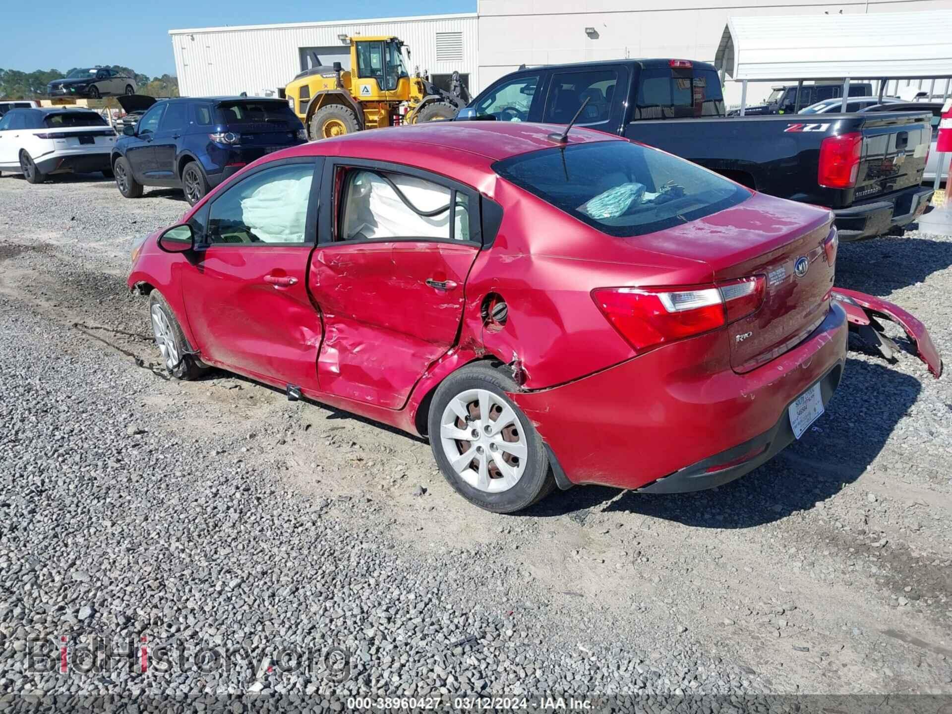 2013 KIA RIO - VIN: KNADM4A39D6299977 - Фото 3