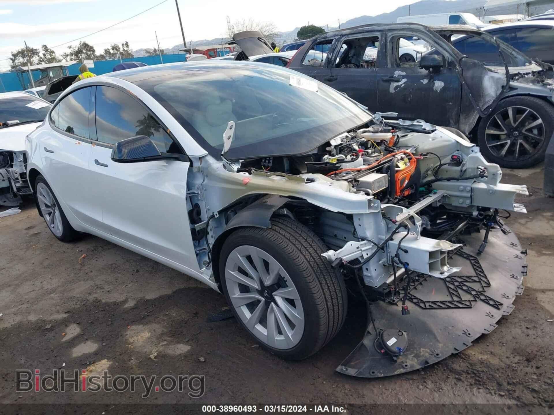 Photo 5YJ3E1EA7PF574001 - TESLA MODEL 3 2023