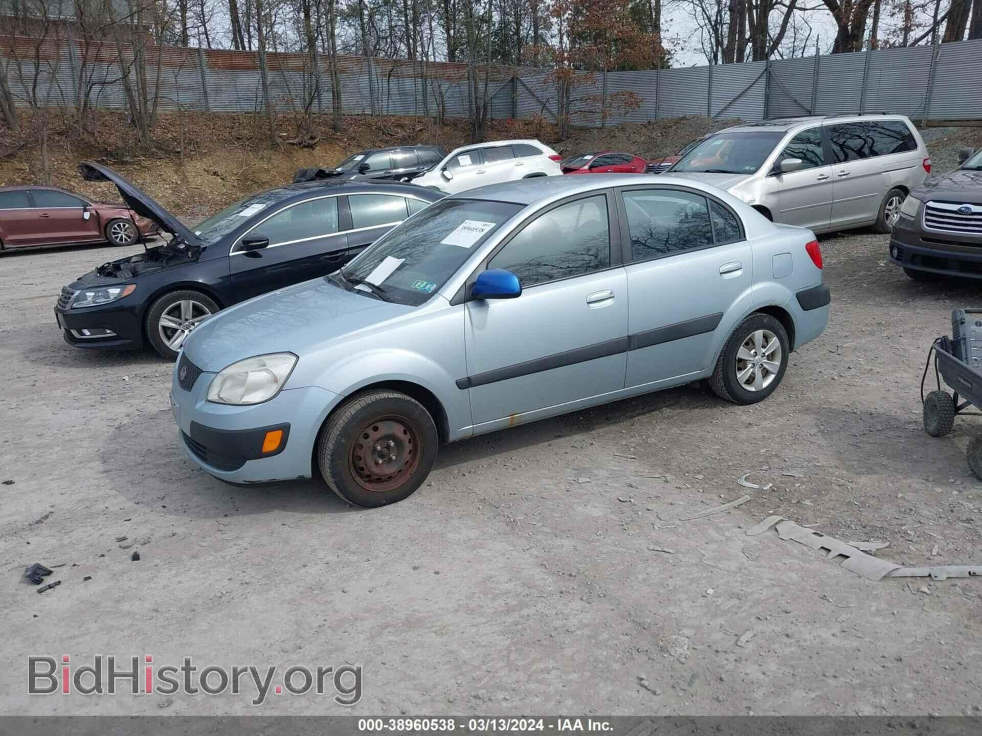 2008 KIA RIO - VIN: KNADE123786298374 - Фото 2