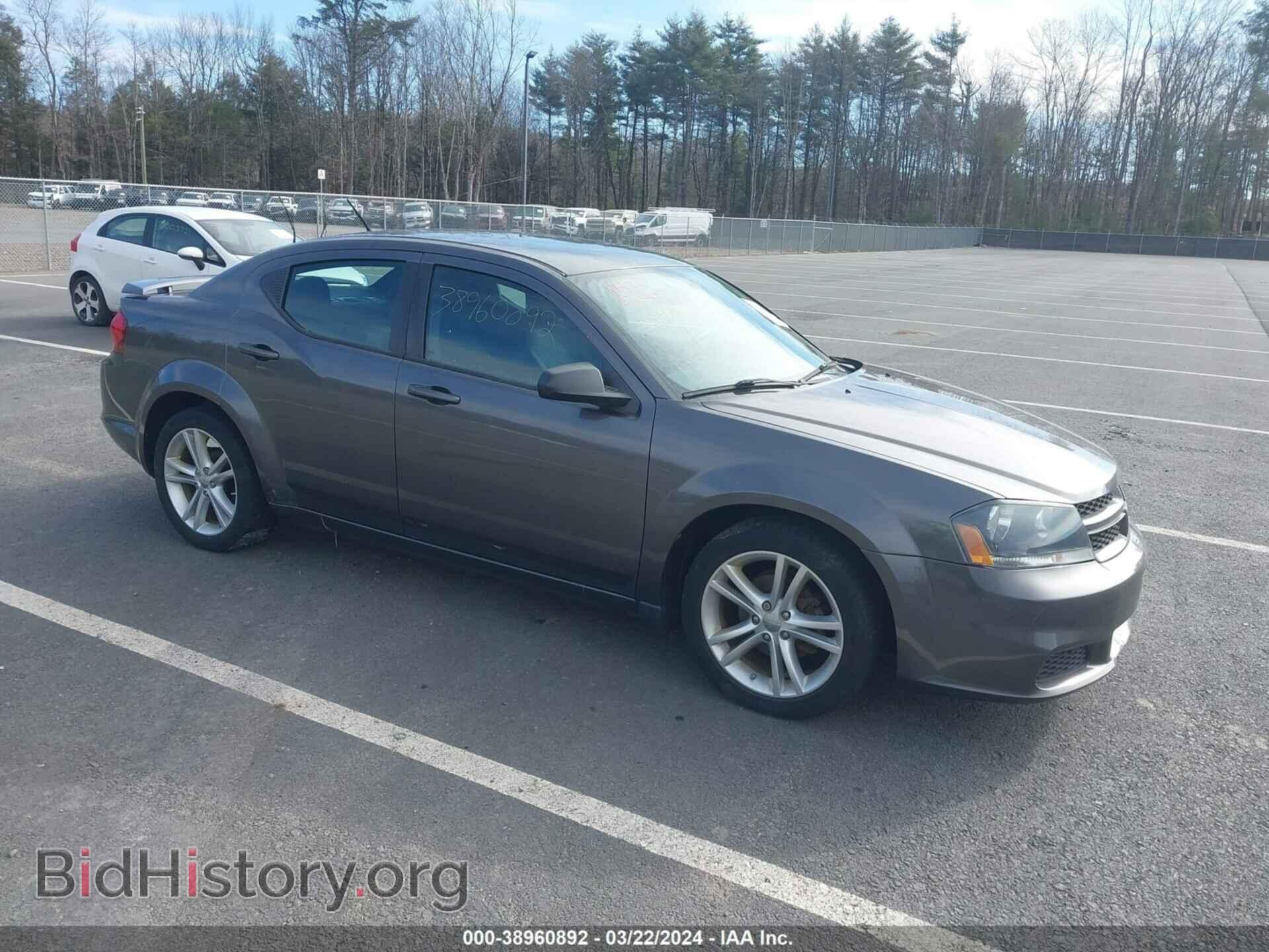 Фотография 1C3CDZAB0EN183078 - DODGE AVENGER 2014