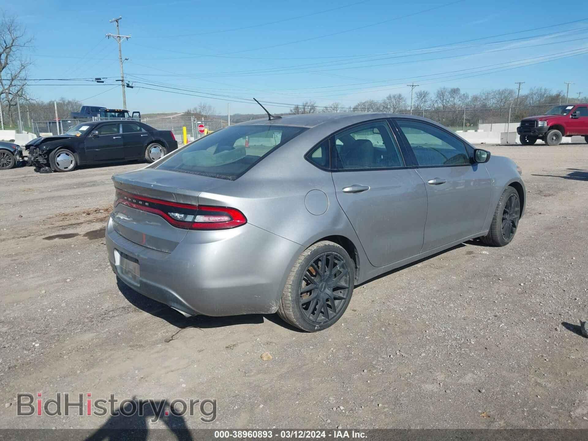 2016 DODGE DART - VIN: 1C3CDFBB1GD516765 - Фото 4