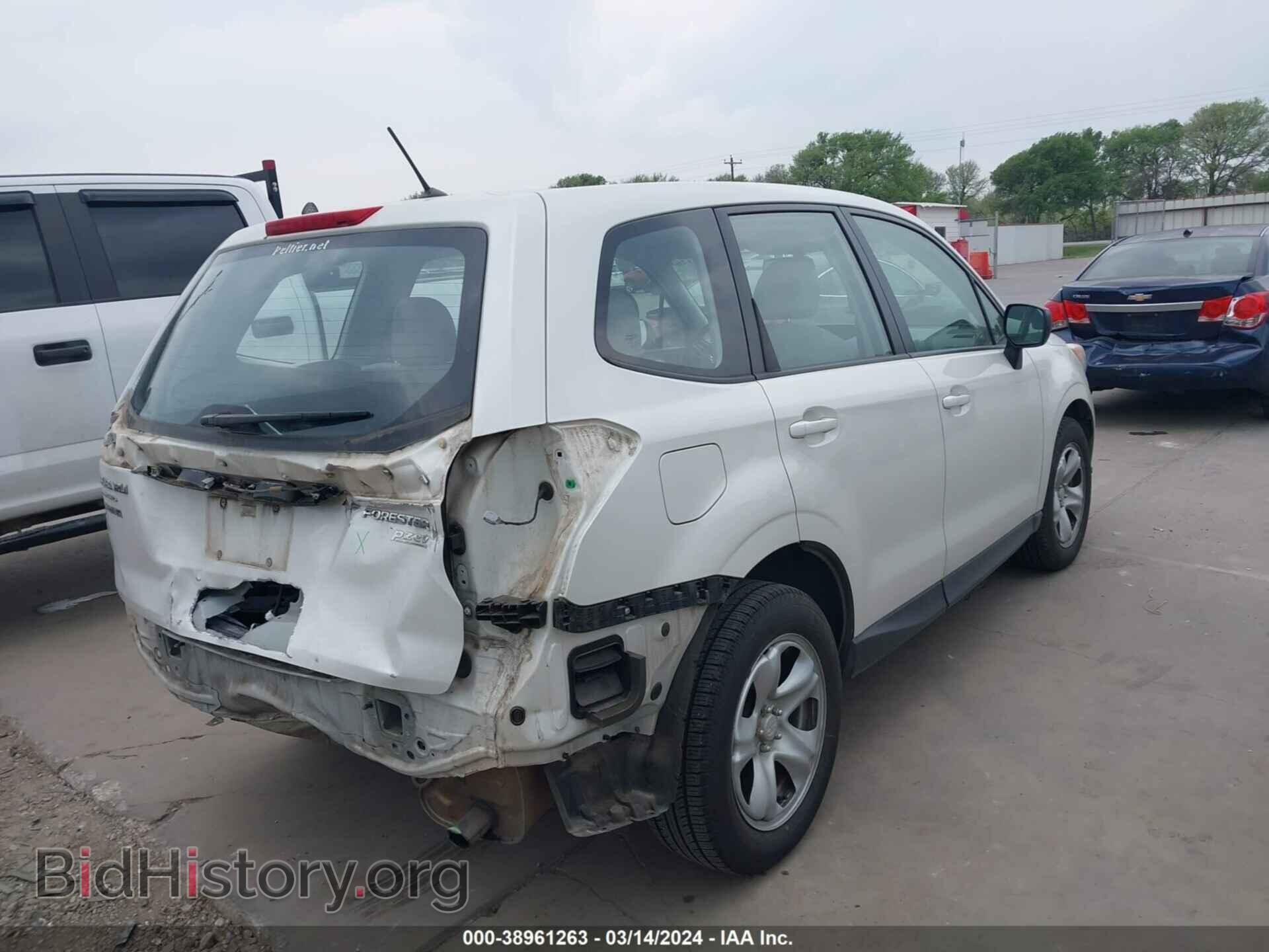 2014 SUBARU FORESTER - VIN: JF2SJAAC5EH472936 - Фото 4
