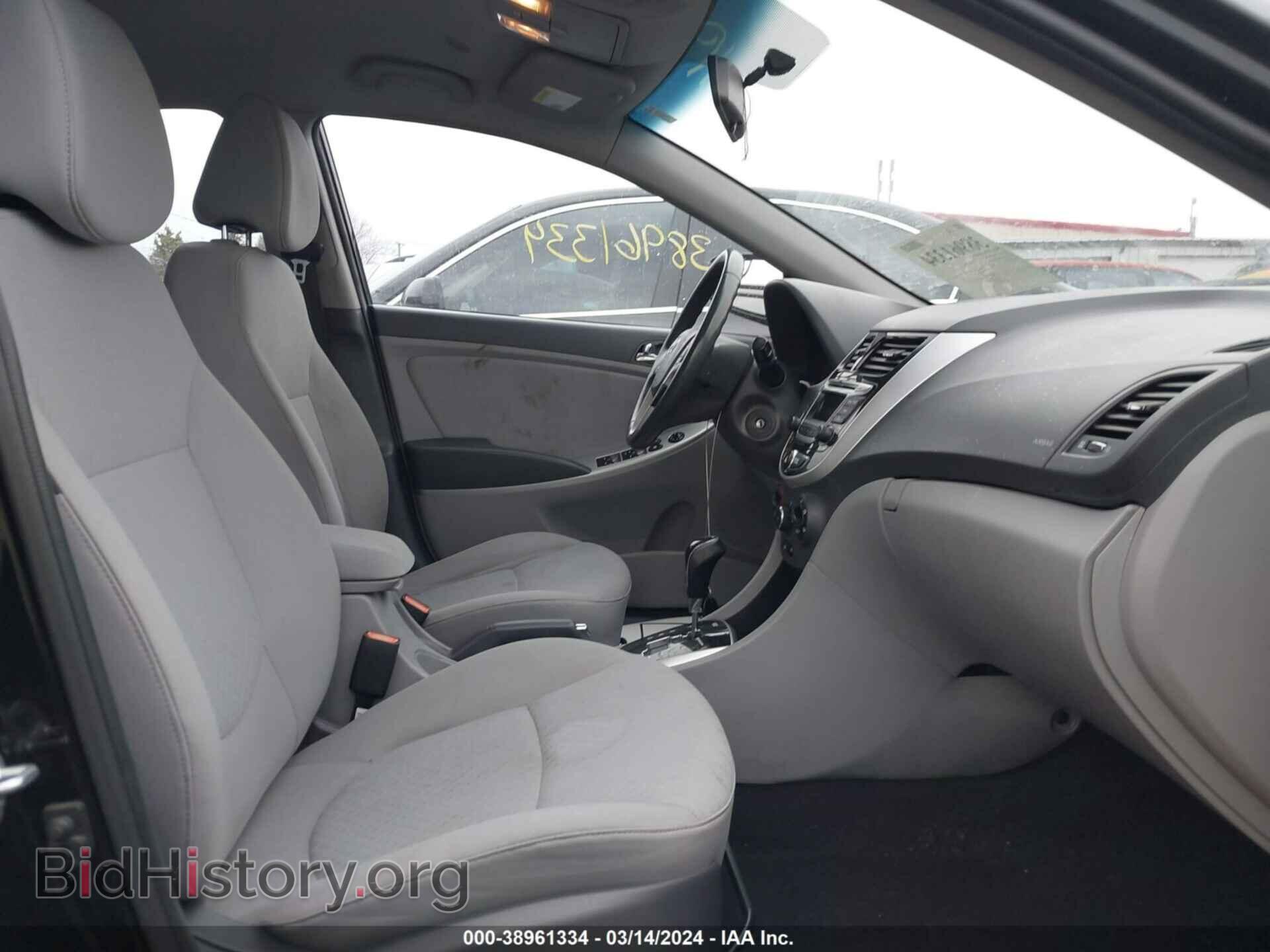 2014 HYUNDAI ACCENT - VIN: KMHCU5AE6EU185160 - Фото 5