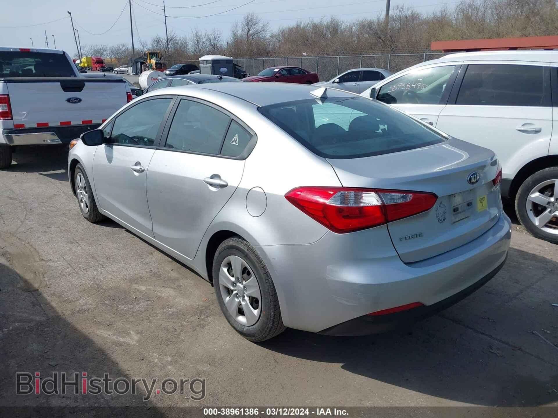 2015 KIA FORTE - VIN: KNAFX4A64F5430526 - Фото 3