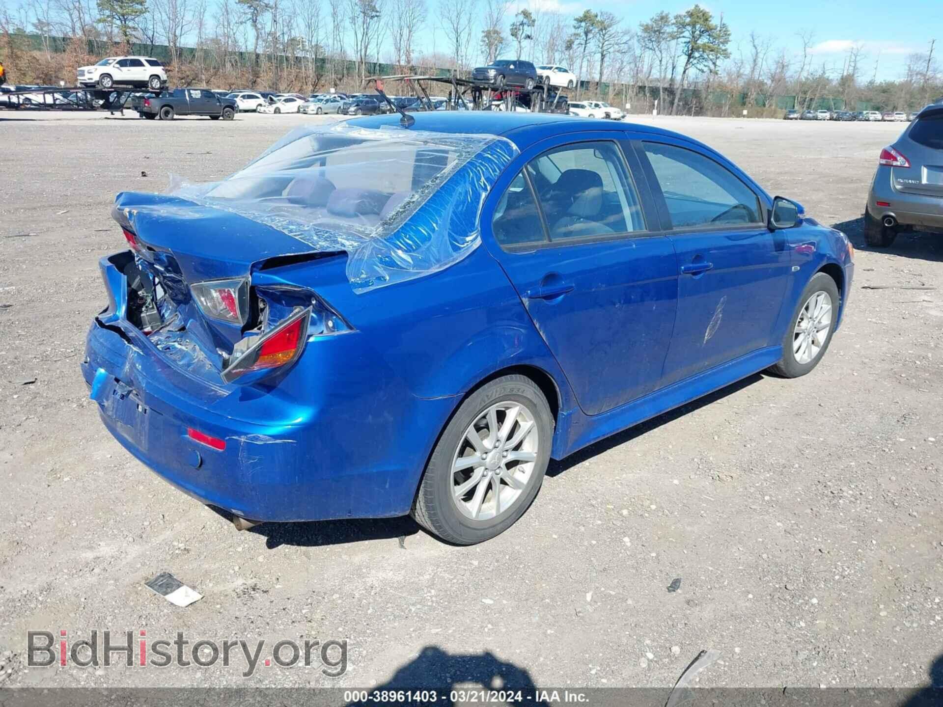 2016 MITSUBISHI LANCER - VIN: JA32V2FW0GU009431 - Фото 4
