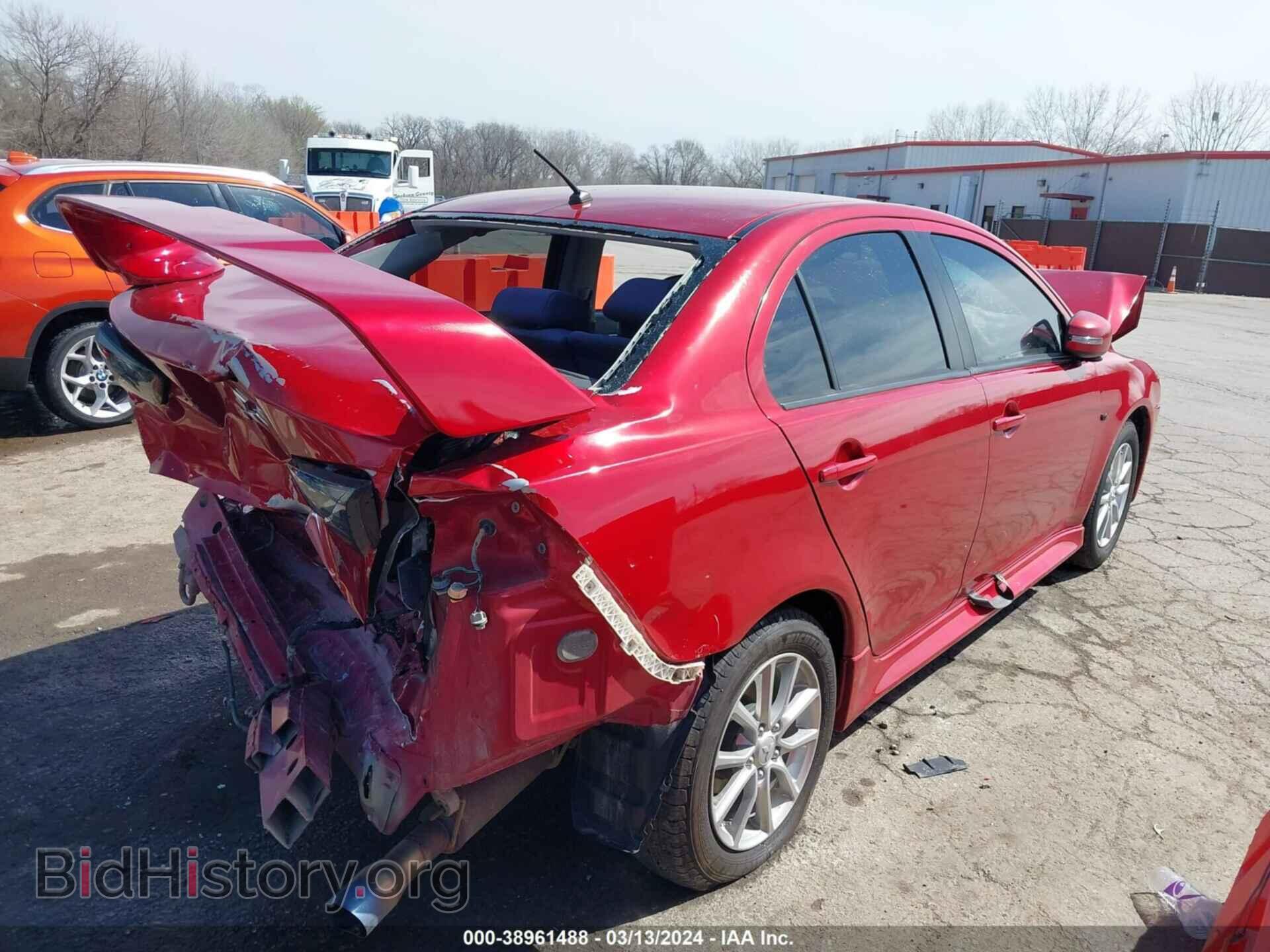 2016 MITSUBISHI LANCER - VIN: JA32U2FU9GU005363 - Фото 4