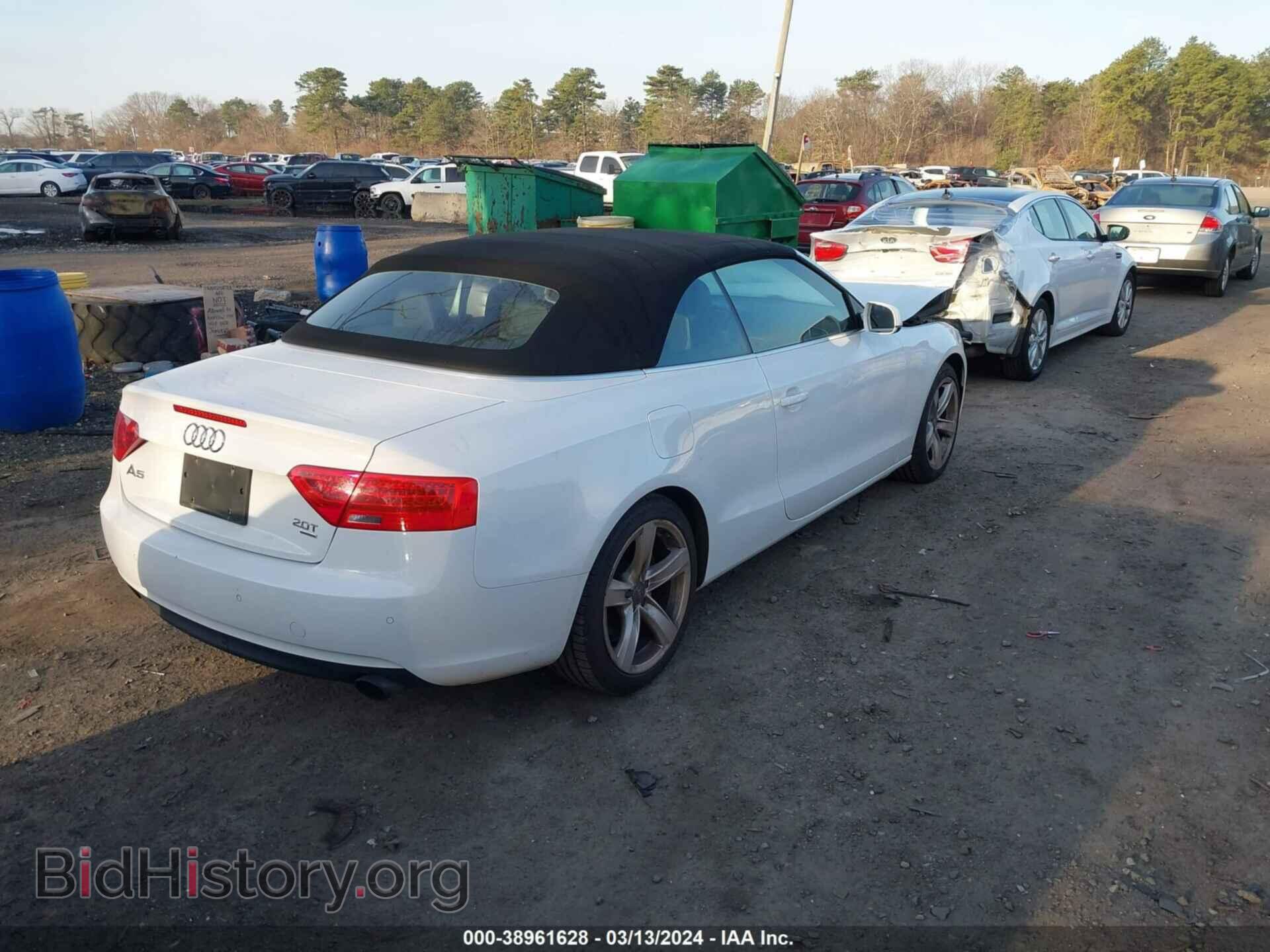 2014 AUDI A5 - VIN: WAULFAFHXEN002781 - Фото 4