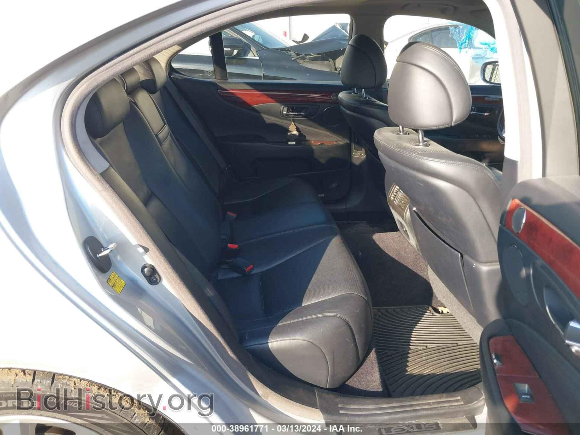 2007 LEXUS LS 460 - VIN: JTHBL46F375038112 - Фото 8