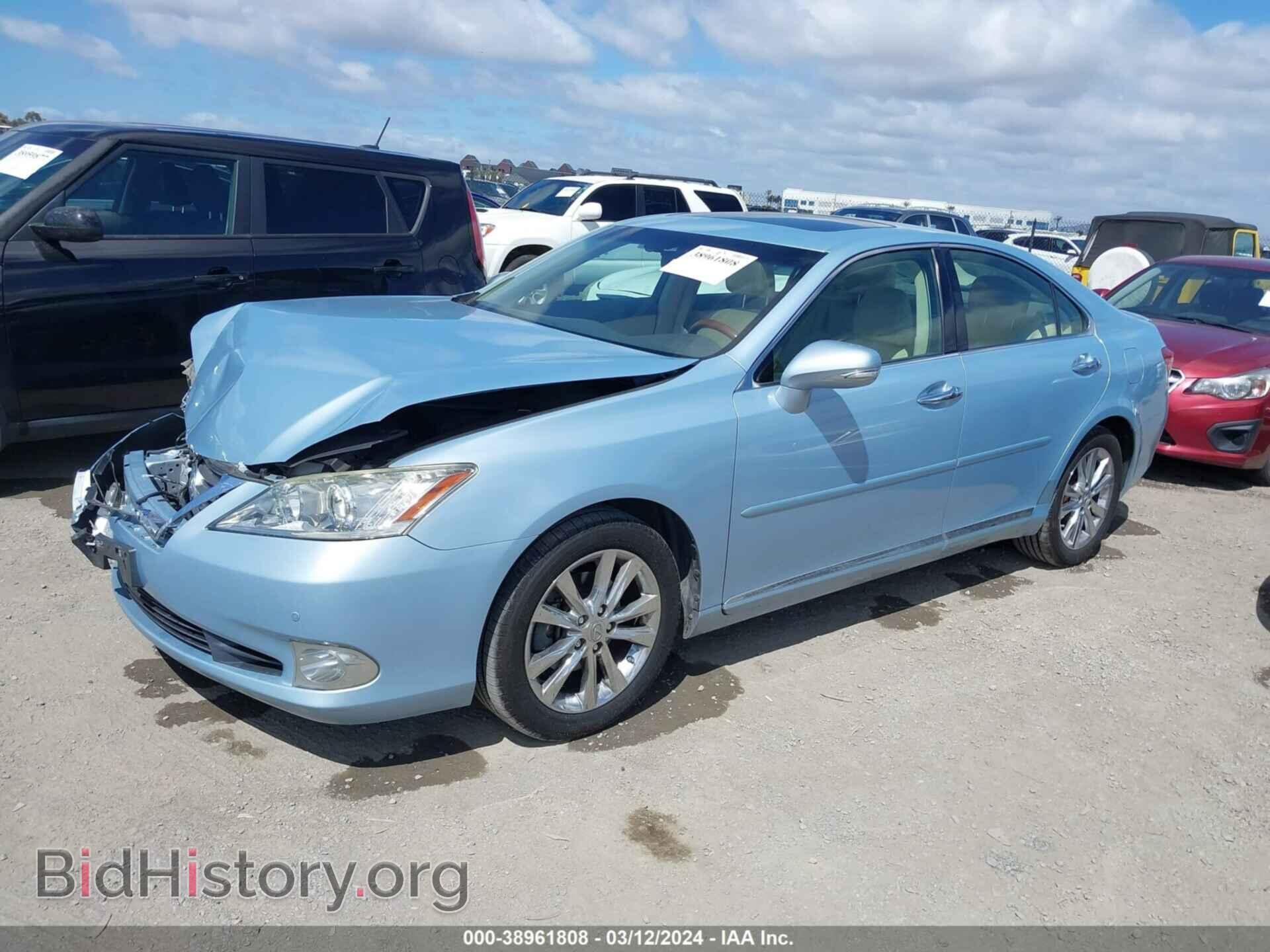 2012 LEXUS ES 350 - VIN: JTHBK1EGXC2487312 - Фото 2