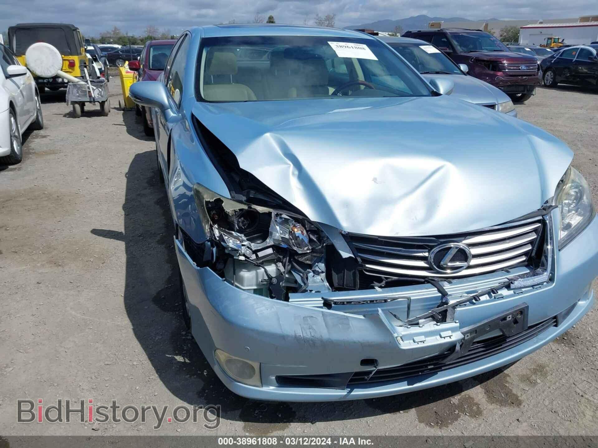 2012 LEXUS ES 350 - VIN: JTHBK1EGXC2487312 - Фото 6
