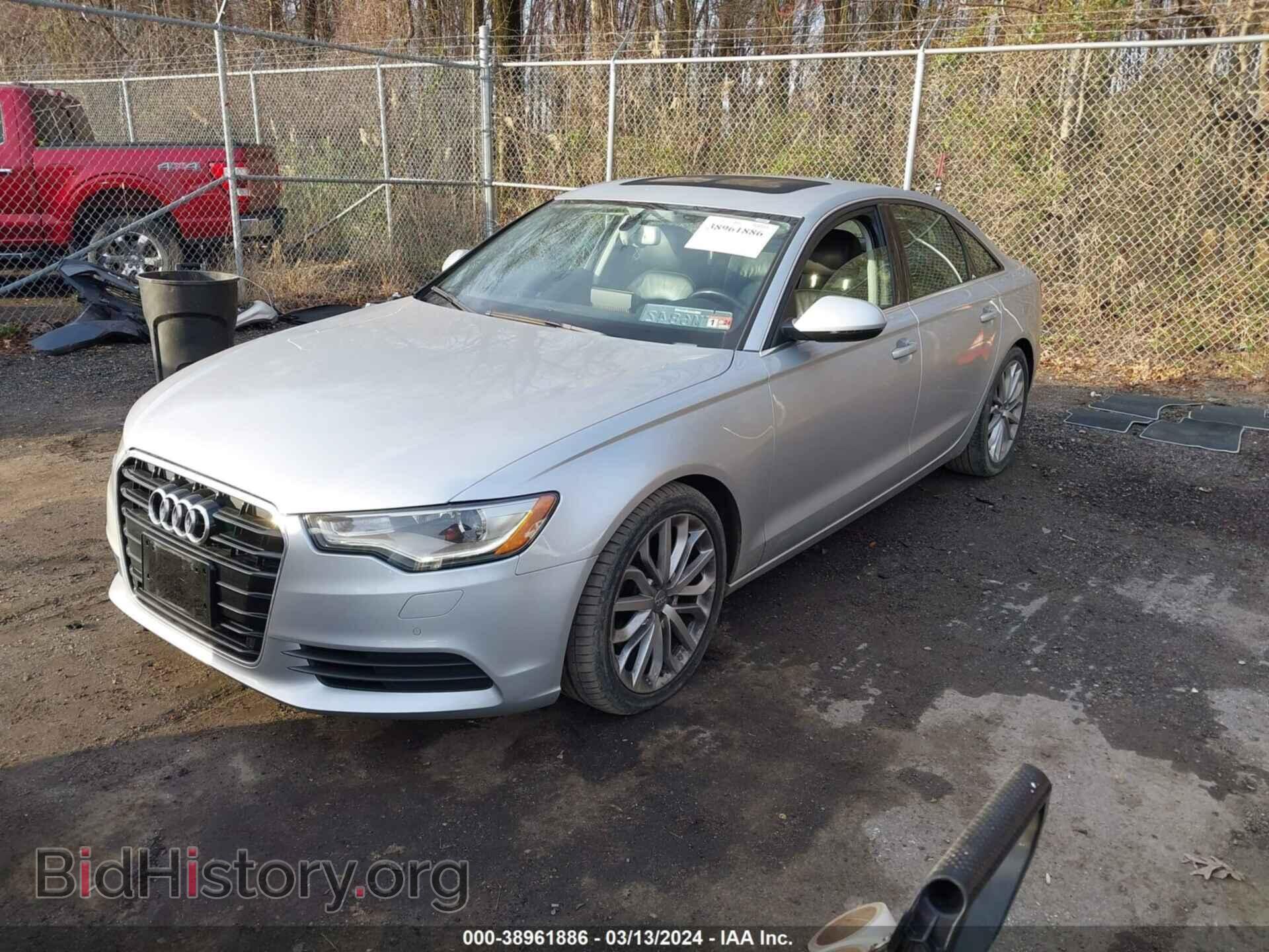 2012 AUDI A6 - VIN: WAUDFAFC3CN076145 - Фото 2