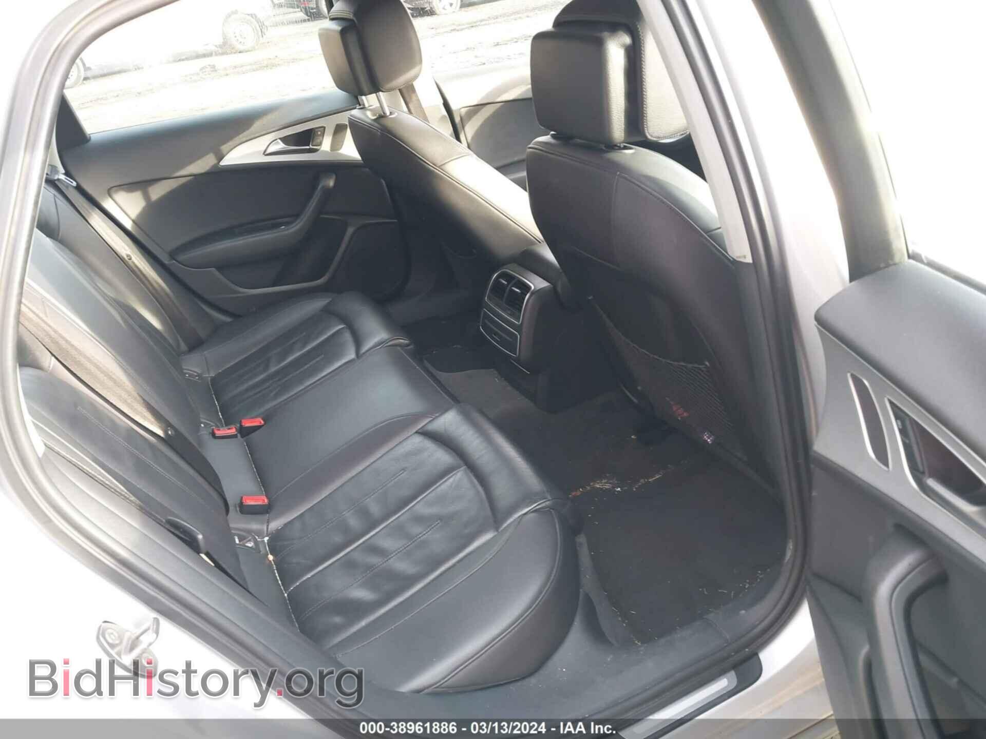 2012 AUDI A6 - VIN: WAUDFAFC3CN076145 - Фото 8