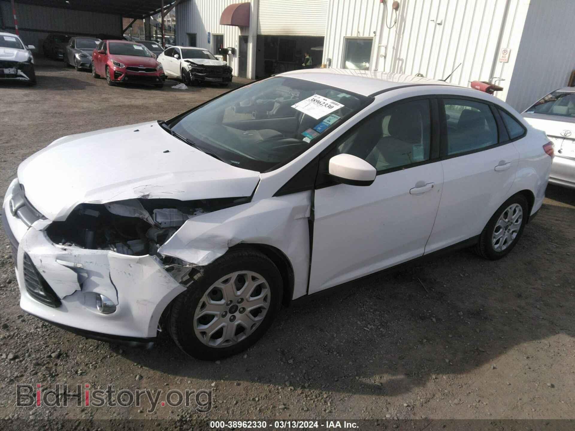 2012 FORD FOCUS - VIN: 1FAHP3F26CL469806 - Фото 2