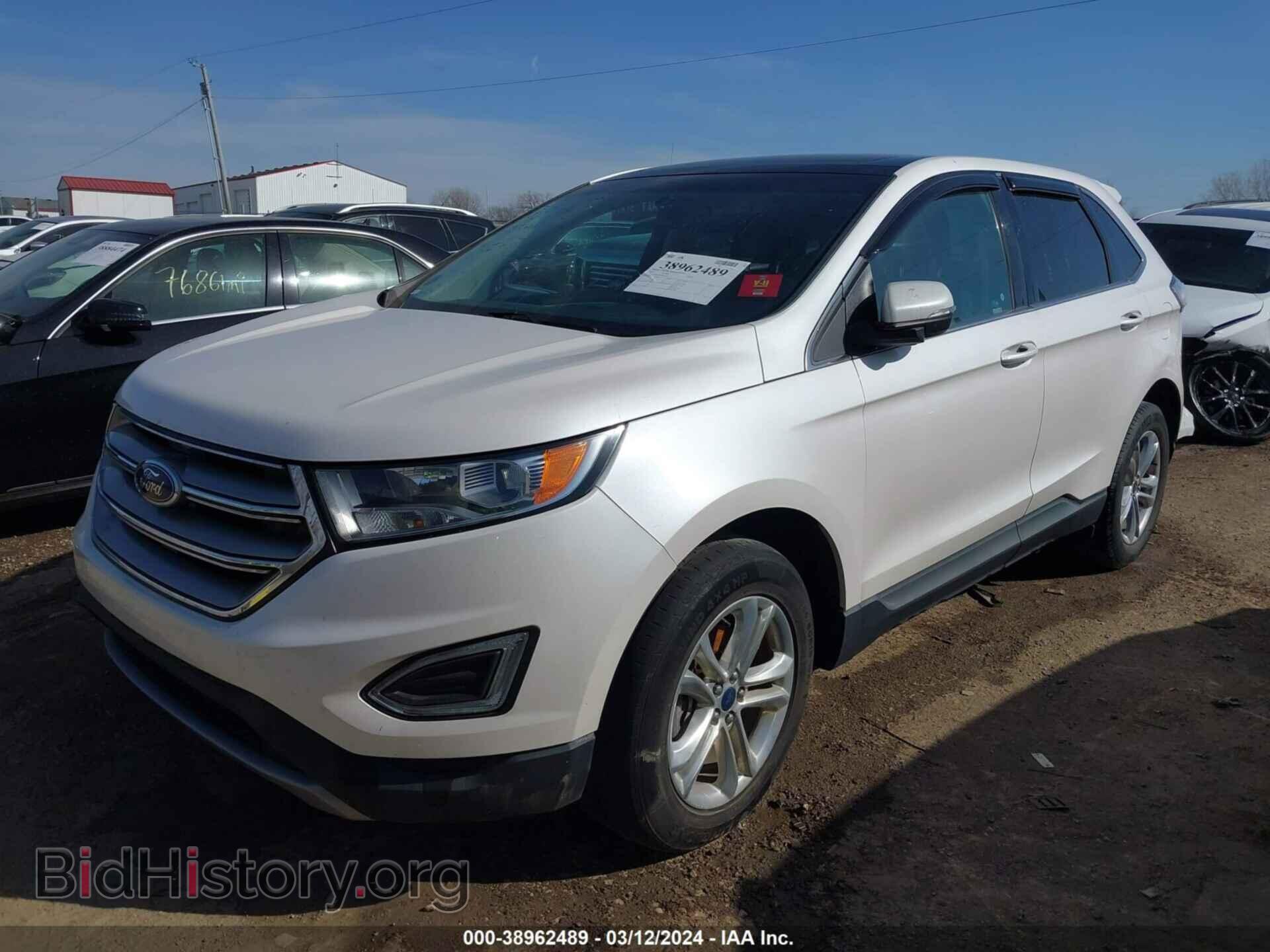 2015 FORD EDGE - VIN: 2FMTK3J83FBC10673 - Фото 2