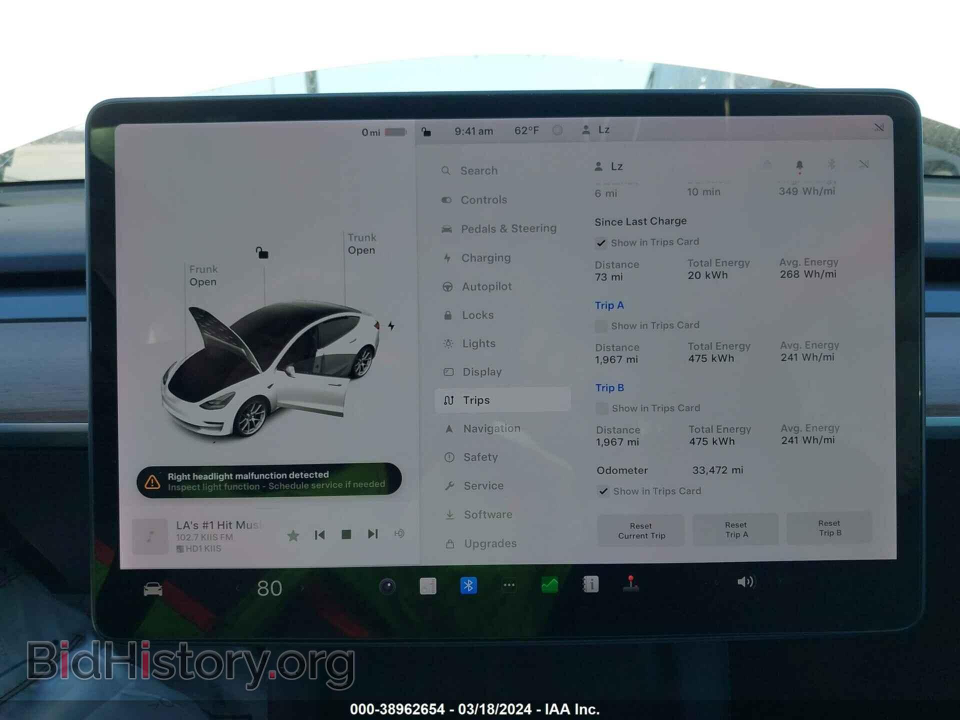 2021 TESLA MODEL 3 - VIN: 5YJ3E1EA2MF923223 - Photo 7
