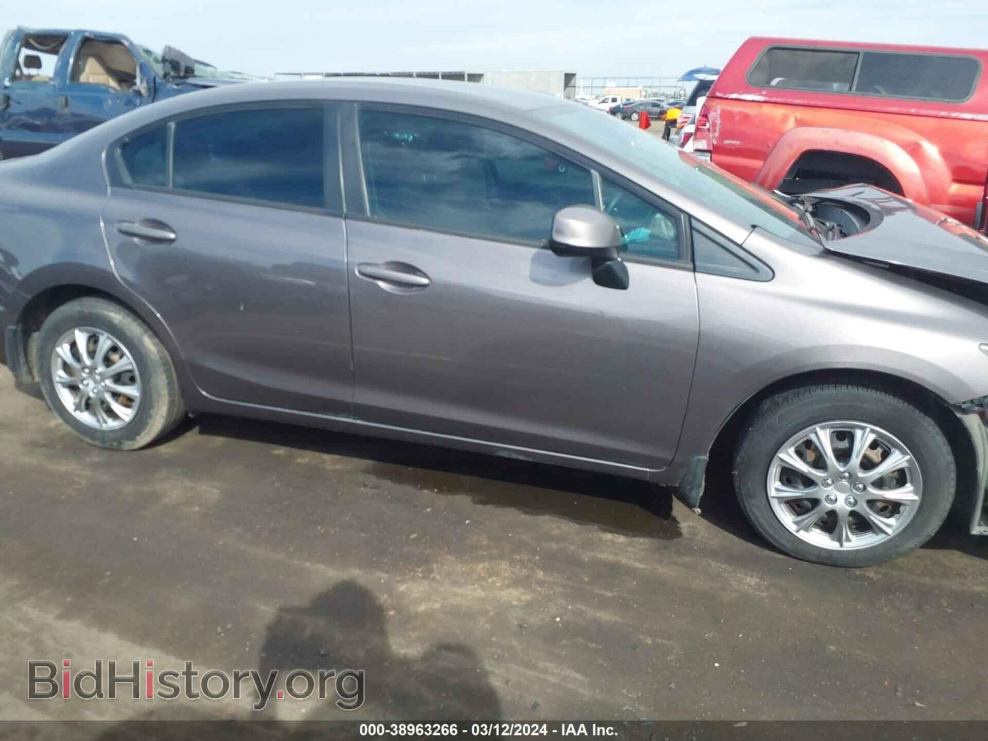 2013 HONDA CIVIC - VIN: 19XFB2F52DE042508 - Фото 13