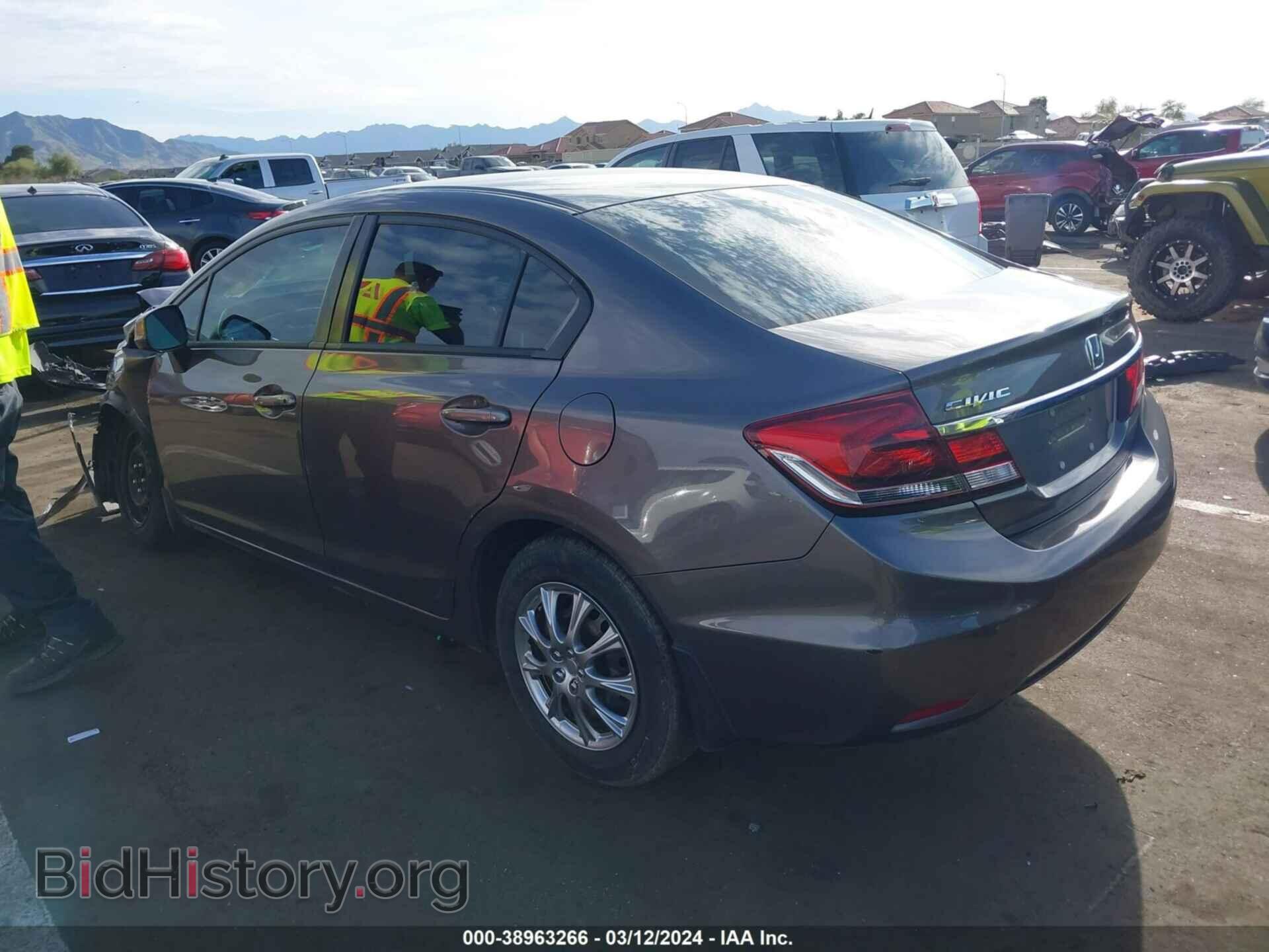 2013 HONDA CIVIC - VIN: 19XFB2F52DE042508 - Фото 3