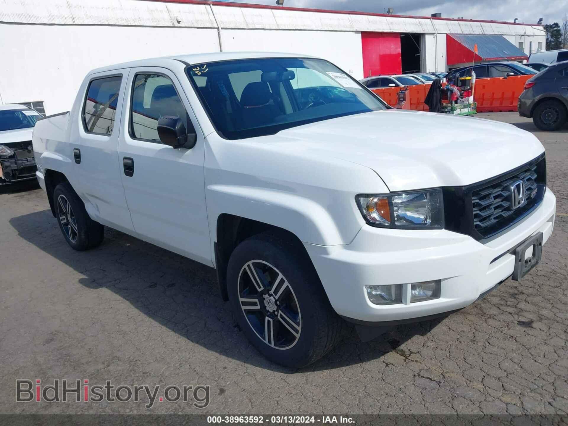 Photo 5FPYK1F79DB016879 - HONDA RIDGELINE 2013