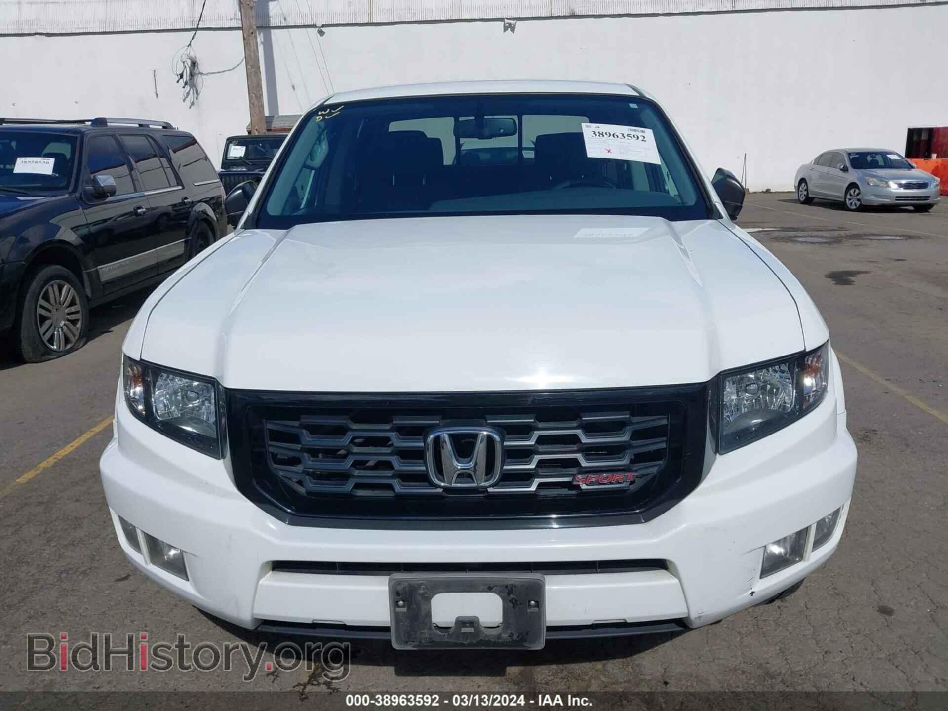 2013 HONDA RIDGELINE - VIN: 5FPYK1F79DB016879 - Фото 12
