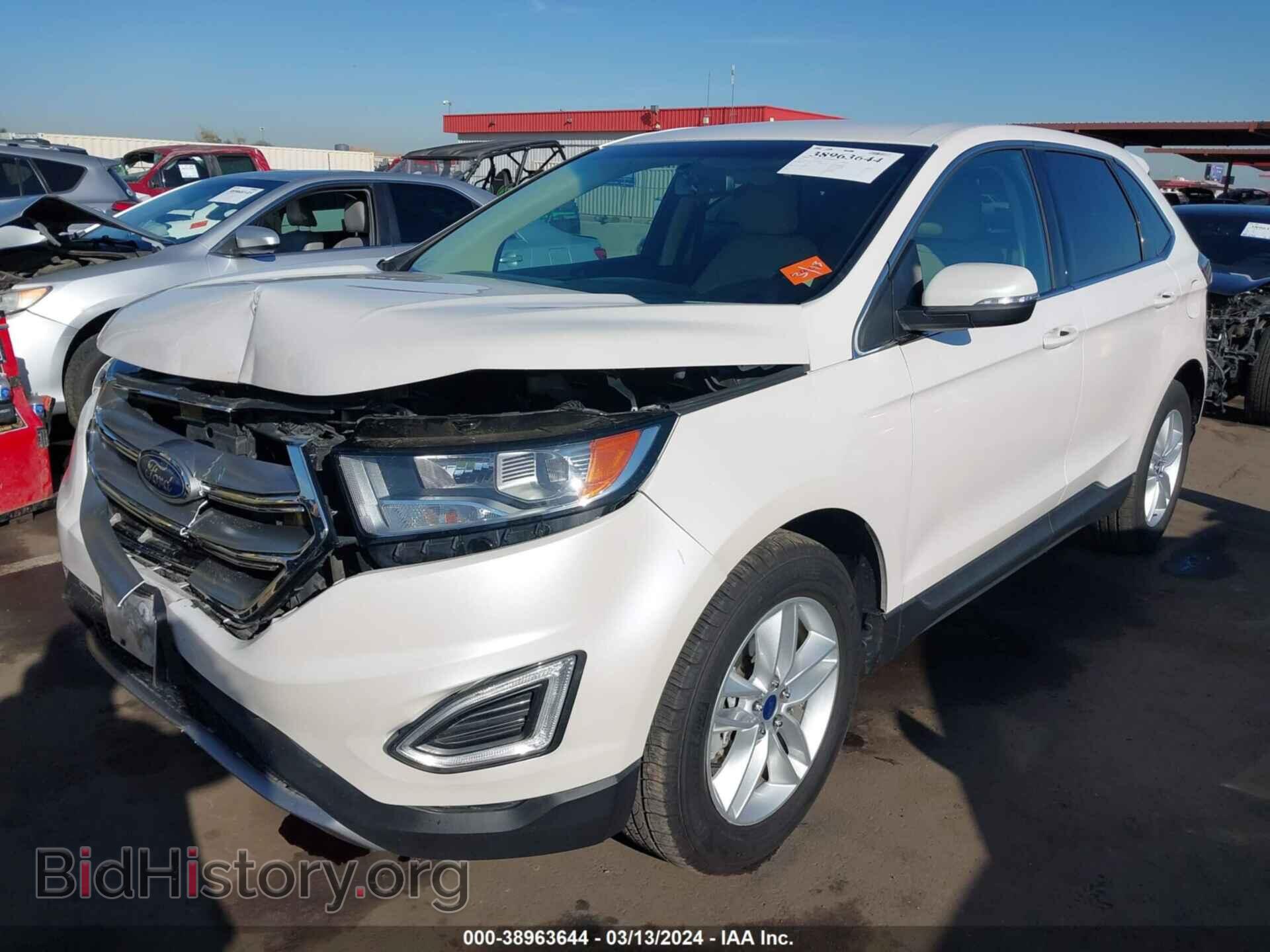 2015 FORD EDGE - VIN: 2FMTK3J8XFBB92690 - Фото 2