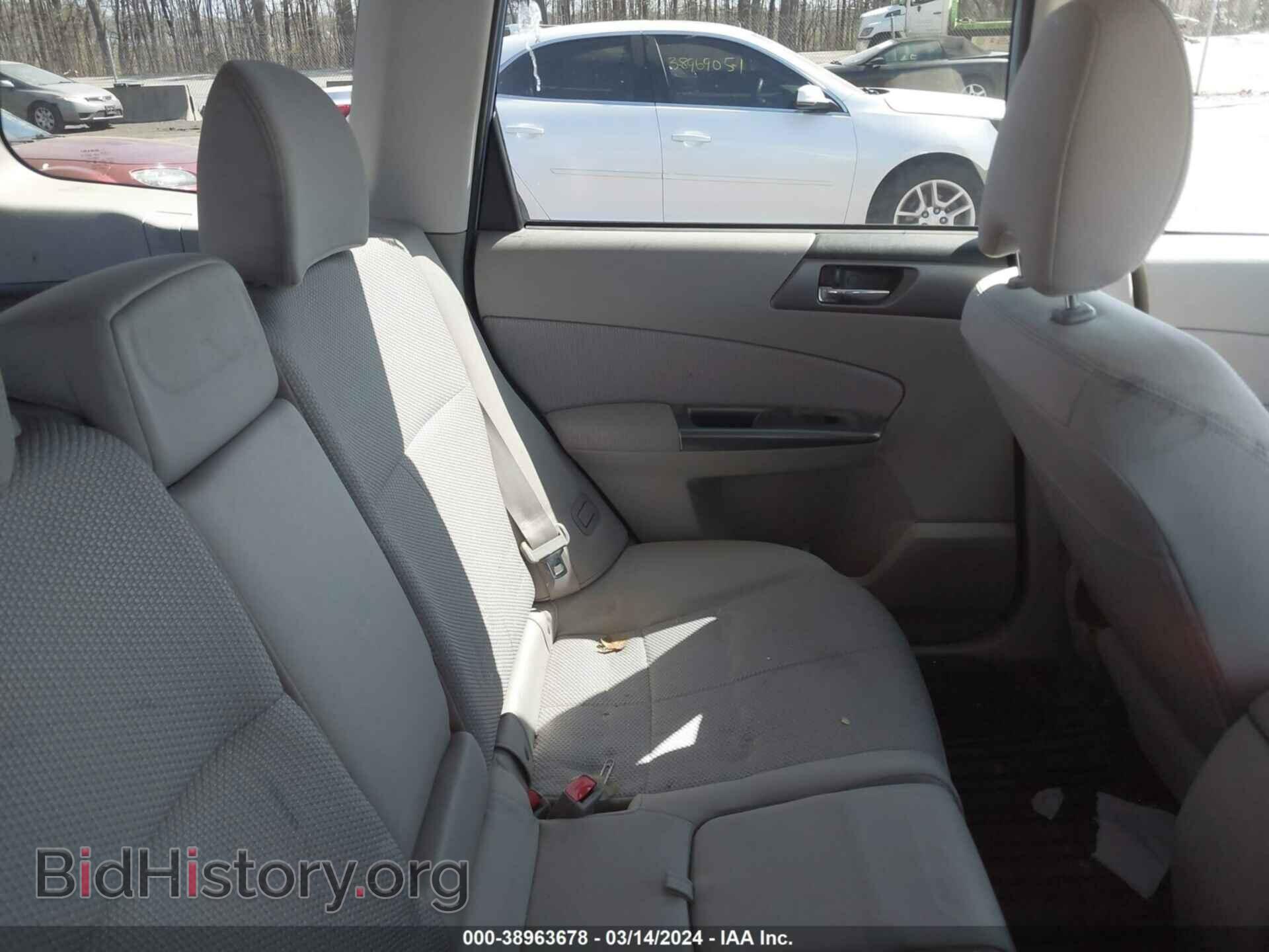 2012 SUBARU FORESTER - VIN: JF2SHADC3CG406623 - Фото 8