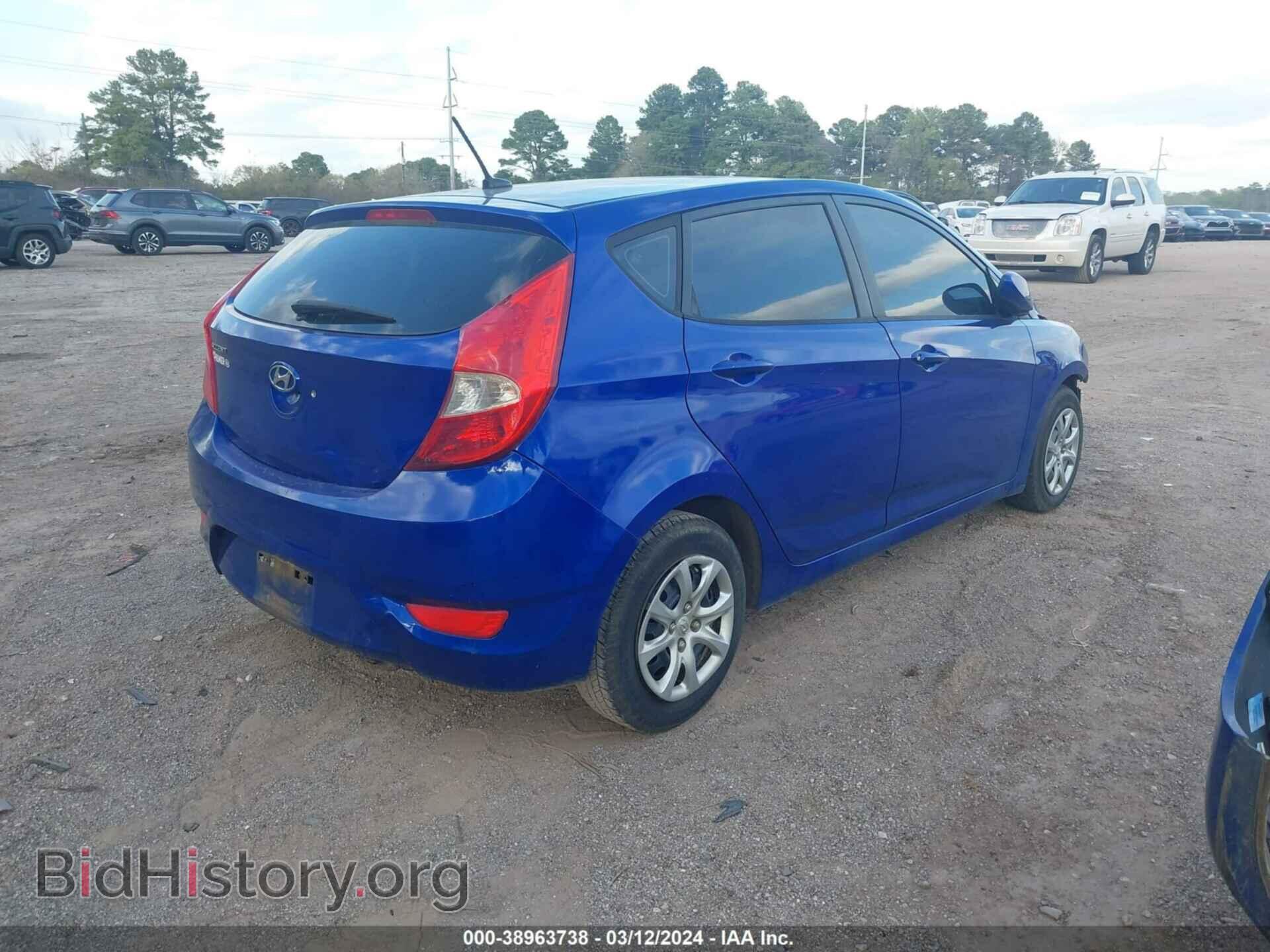 2014 HYUNDAI ACCENT - VIN: KMHCT5AE5EU141623 - Фото 4