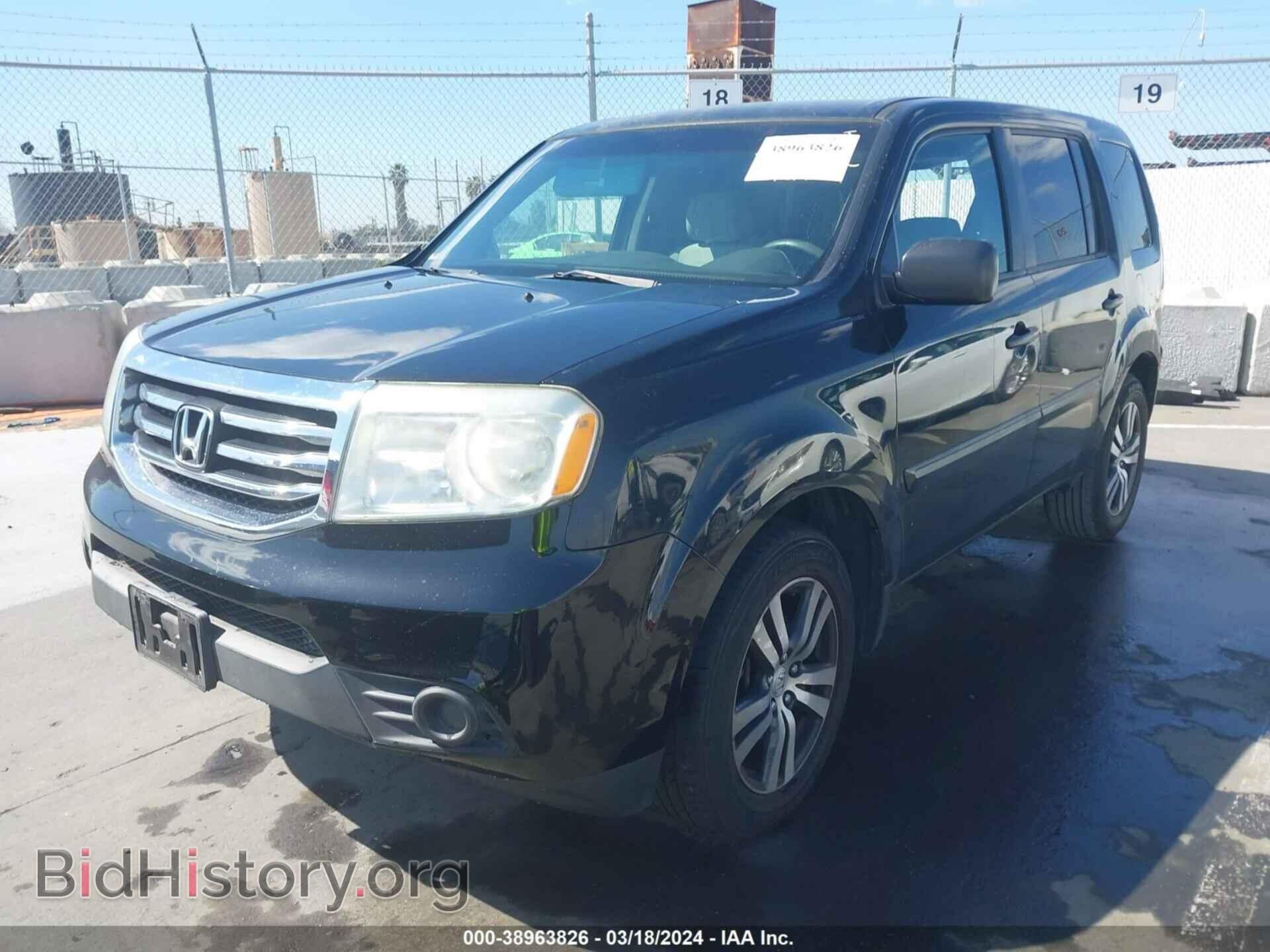 2012 HONDA PILOT - VIN: 5FNYF3H21CB004590 - Фото 2