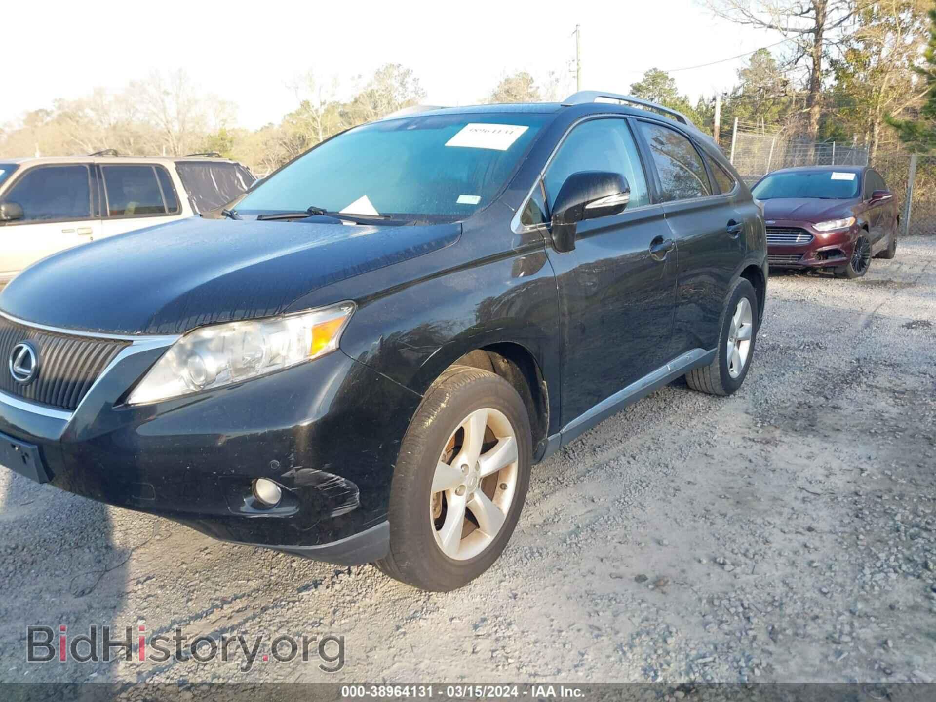 2012 LEXUS RX 350 - VIN: 2T2BK1BA2CC131516 - Фото 6