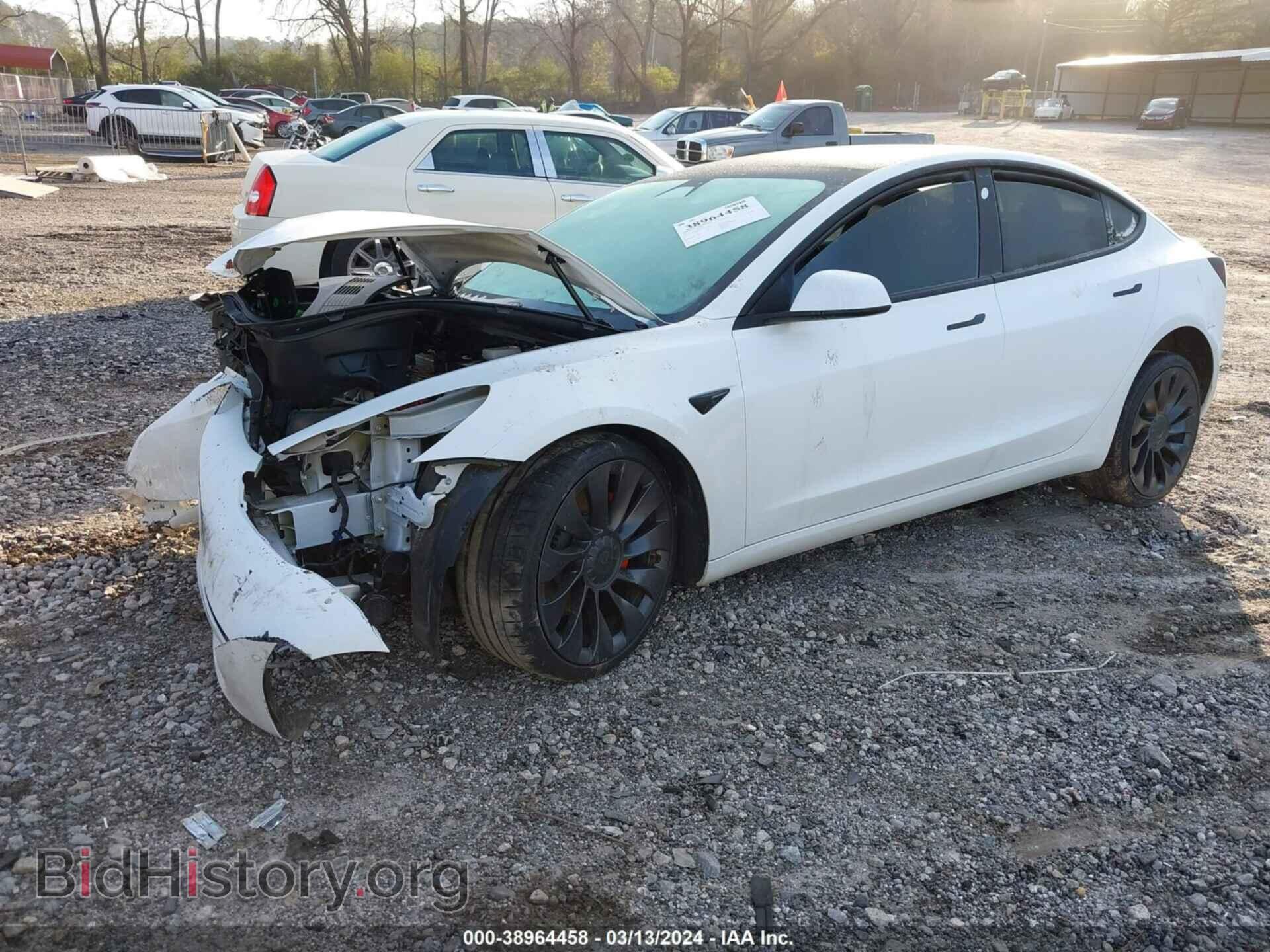 2021 TESLA MODEL 3 - VIN: 5YJ3E1EC6MF914557 - Фото 2