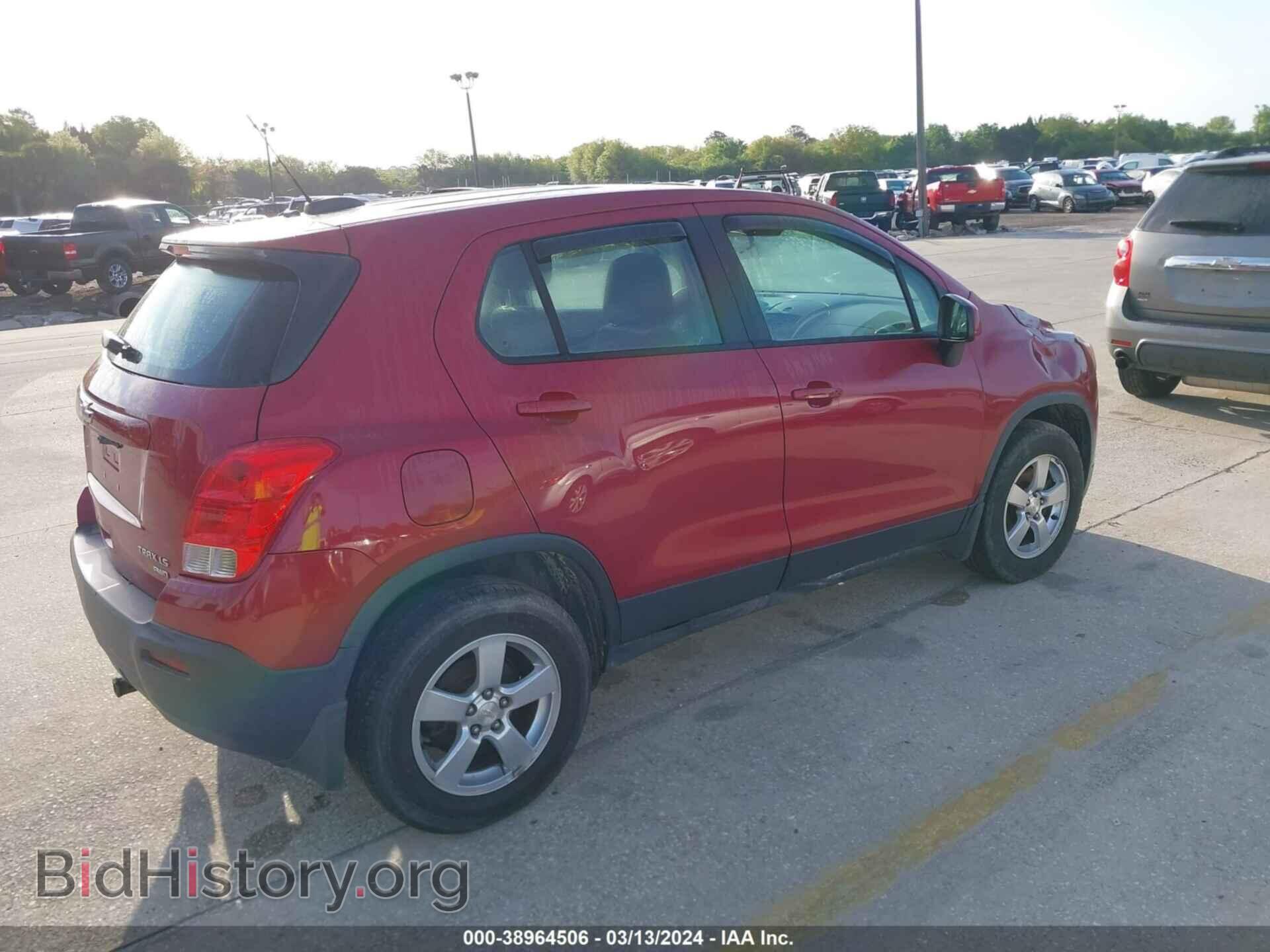 2015 CHEVROLET TRAX - VIN: KL7CJPSB2FB077450 - Фото 4