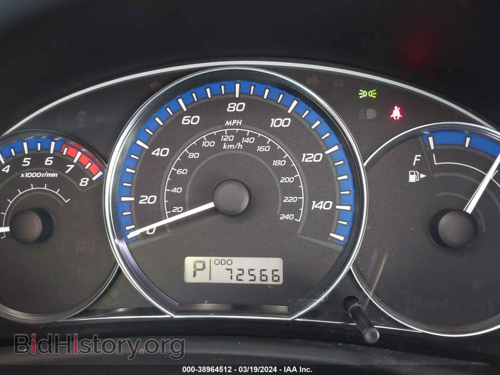 2013 SUBARU FORESTER - VIN: JF2SHABC7DH435119 - Фото 7